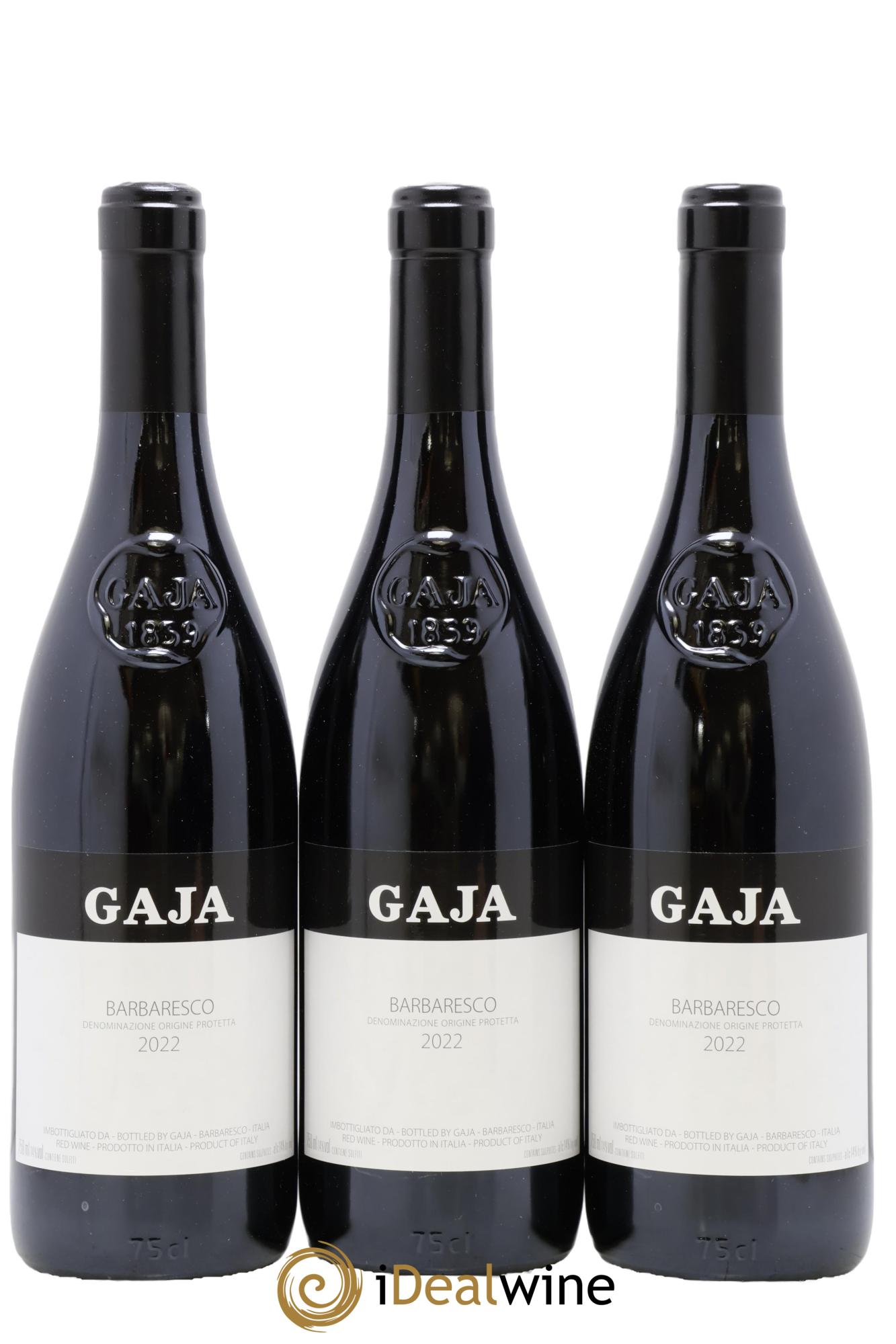 Barbaresco DOCG Angelo Gaja 2022 - Lot de 3 bouteilles - 0
