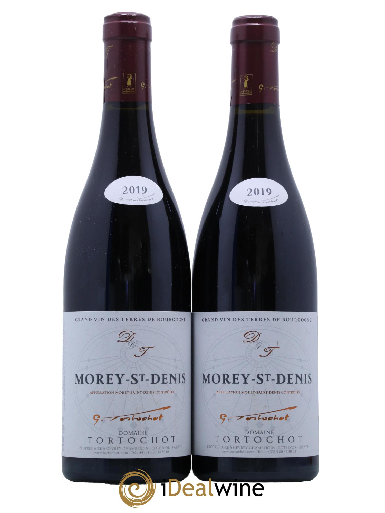 Morey-Saint-Denis Tortochot 2019 - Lot de 2 bouteilles - 0