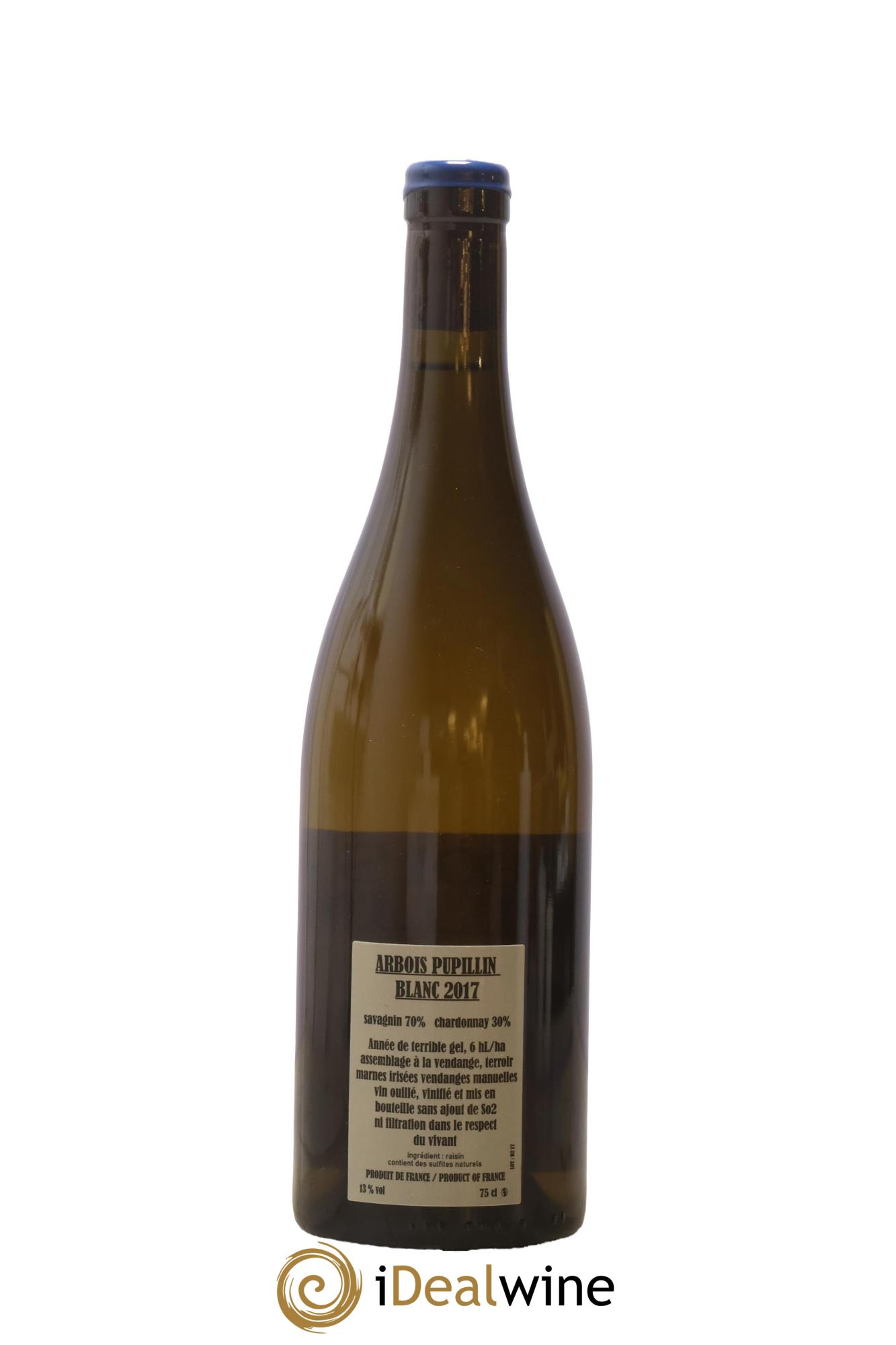 Arbois-Pupillin Savagnin Chardonnay (Cire Bleue) Renaud Bruyère & Adeline Houillon 2017 - Posten von 1 Flasche - 1