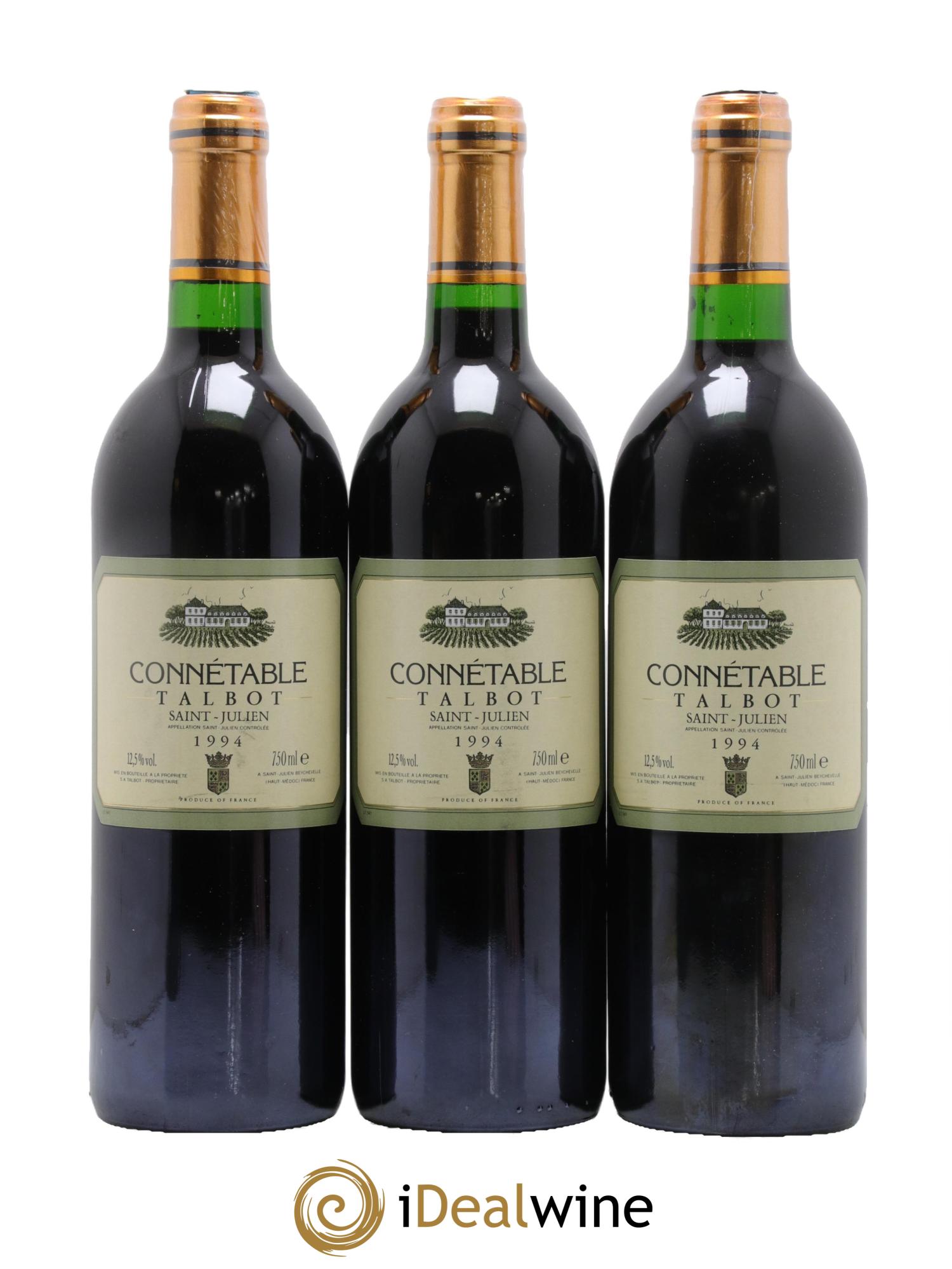 Connétable de Talbot Second Vin 1994 - Lot de 12 bouteilles - 3