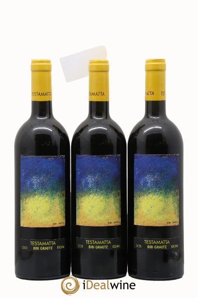 Toscana IGT Testamatta Bibi Graetz 2020 - Lot de 6 bouteilles - 1