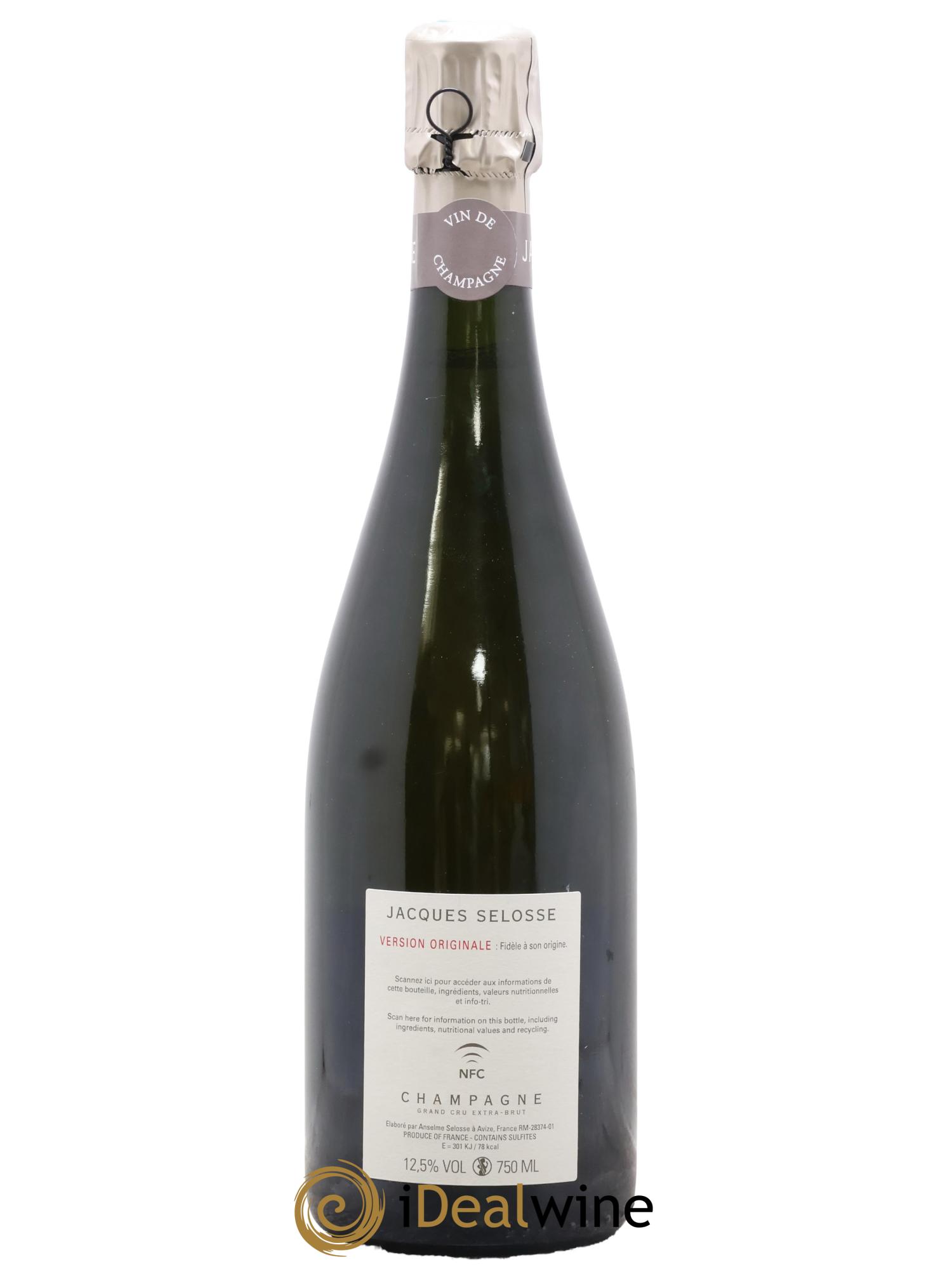 Version Originale Jacques Selosse - Lotto di 1 bottiglia - 1