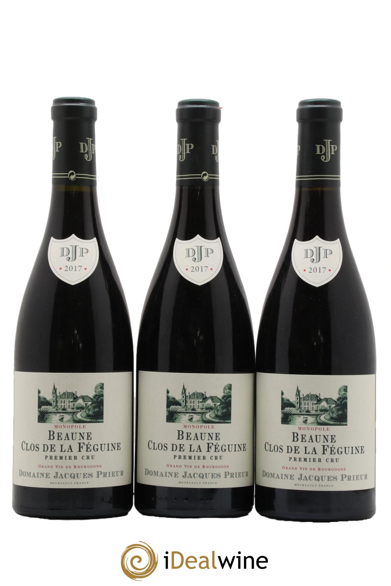 Beaune 1er Cru Clos de la Féguine Jacques Prieur (Domaine) 2017 - Lot de 3 bouteilles - 0
