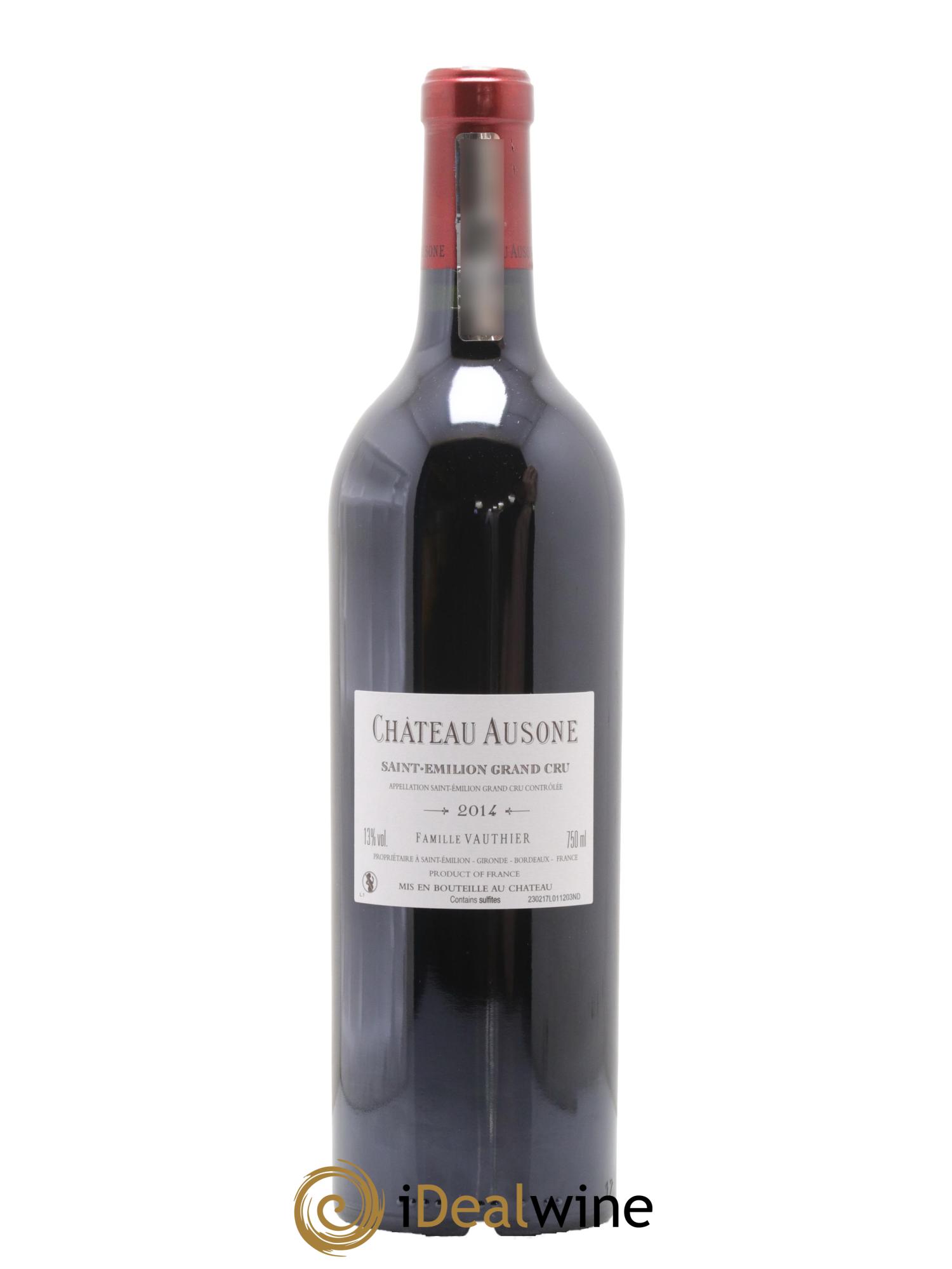 Château Ausone 1er Grand Cru Classé A 2014 - Lot de 1 bouteille - 1