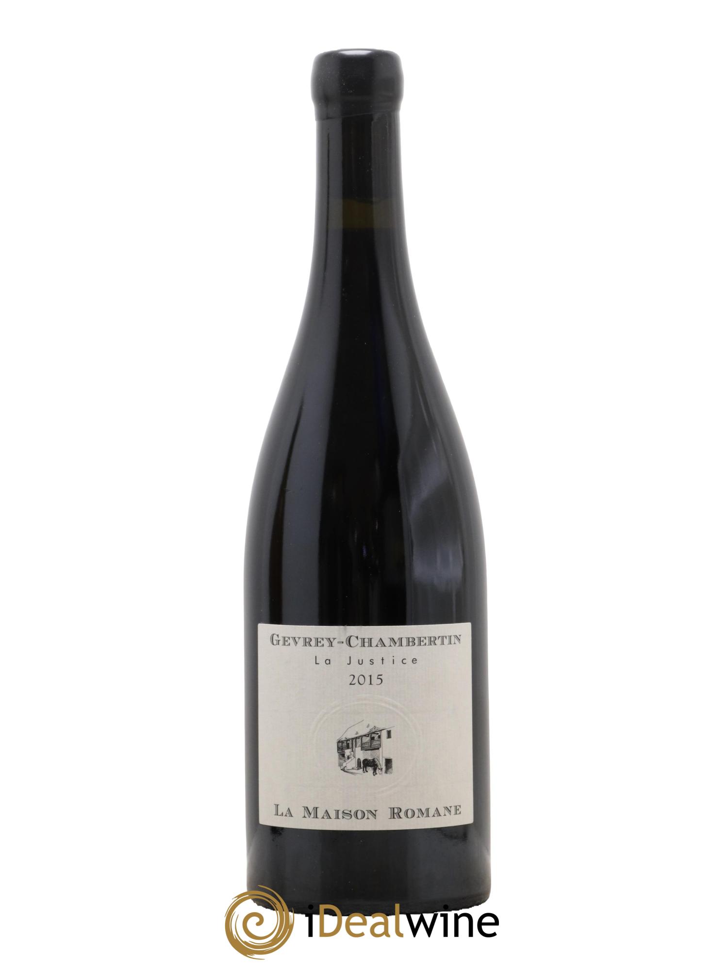 Gevrey-Chambertin La Justice La Maison Romane 2015 - Lot de 1 bouteille - 0