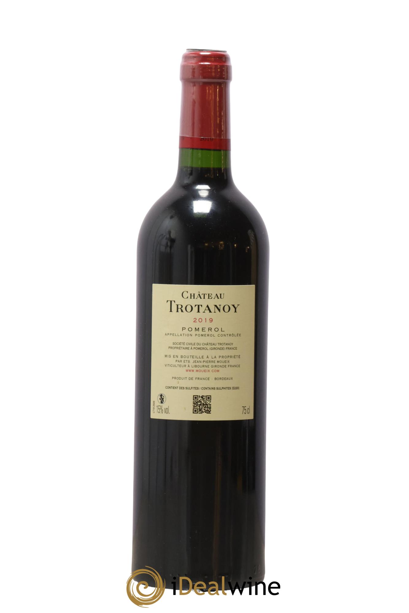 Château Trotanoy 2019 - Lot de 1 bouteille - 1