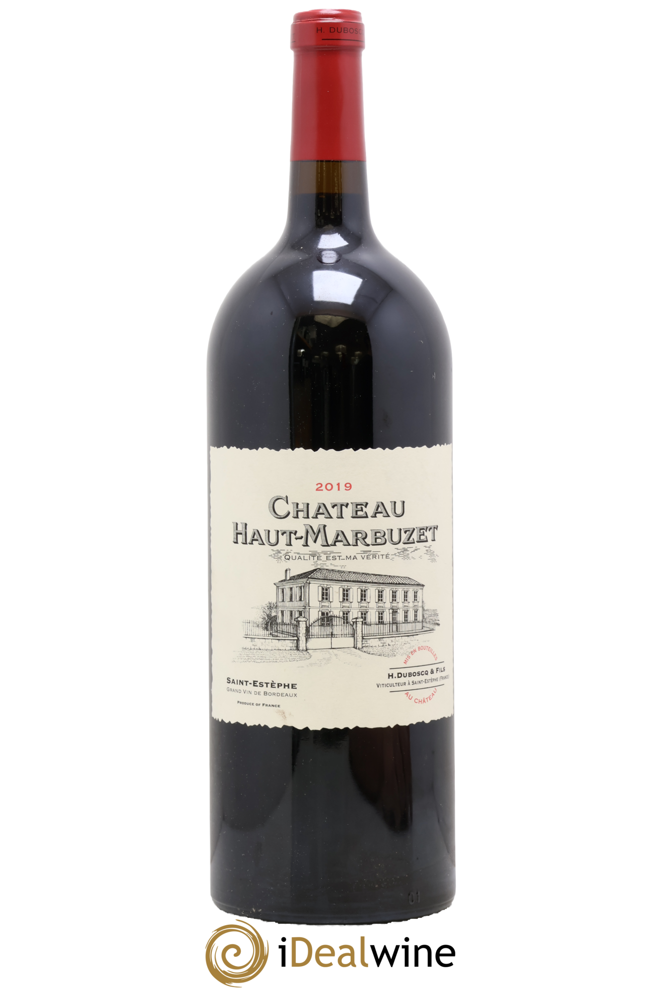 Château Haut Marbuzet 2019 - Lot of 1 magnum - 0