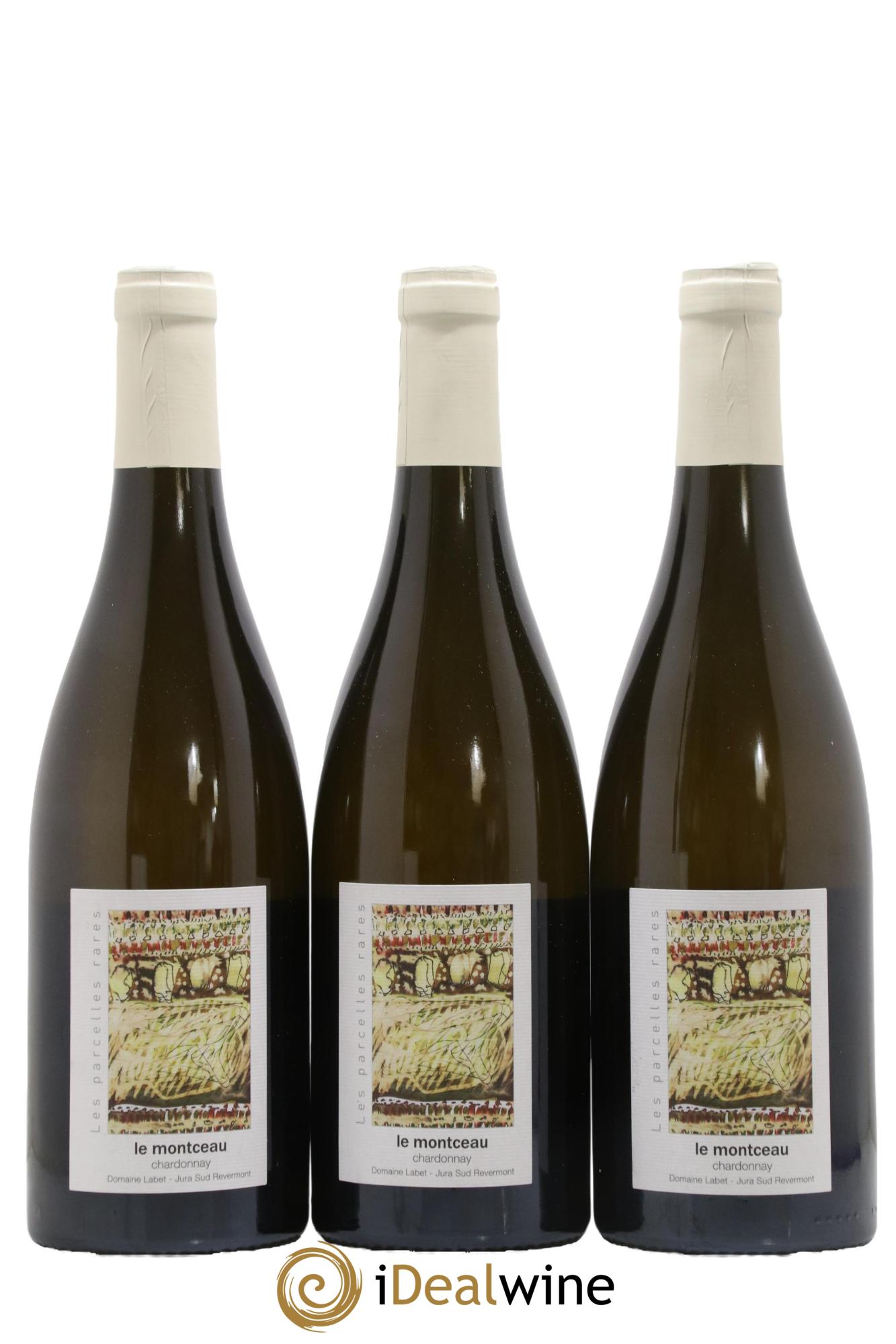 Côtes du Jura Chardonnay Le Montceau Romain - Julien - Charline Labet 2020 - Lot de 3 bouteilles - 0