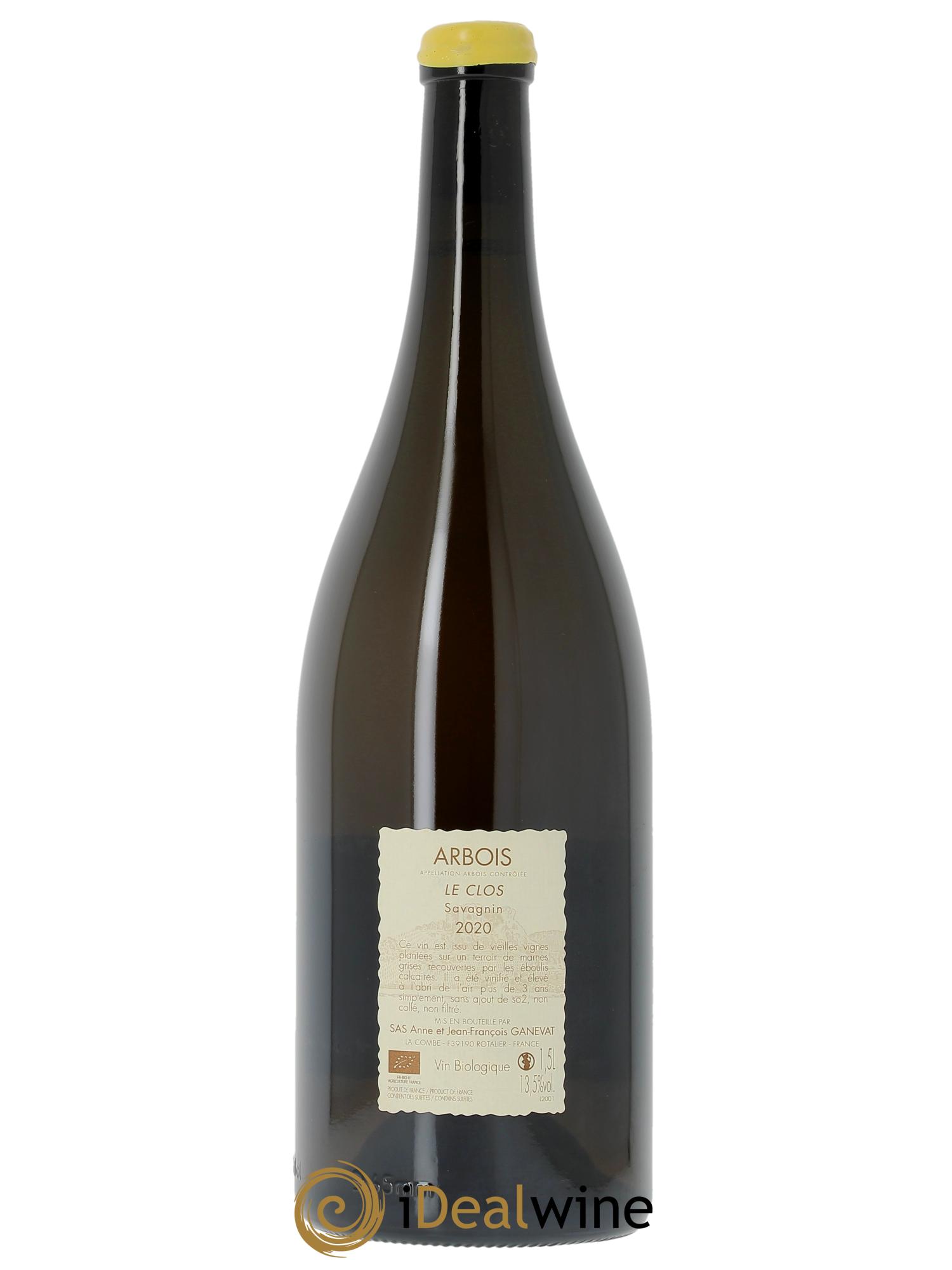 Arbois Le Clos Savagnin Anne et Jean François Ganevat  2020 - Lotto di 1 magnum - 1