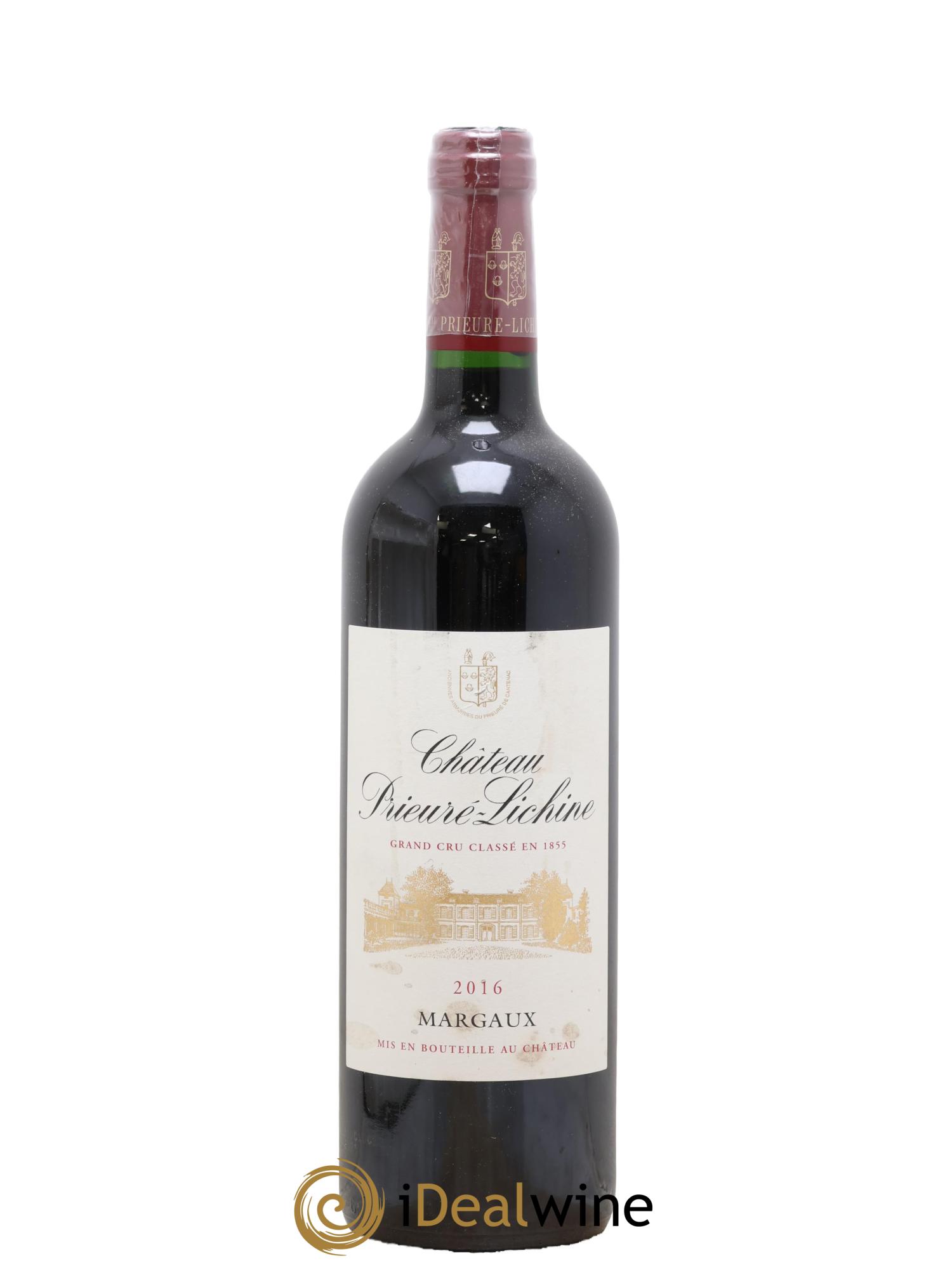 Château Prieuré Lichine 4ème Grand Cru Classé 2016 - Lot de 1 bouteille - 0
