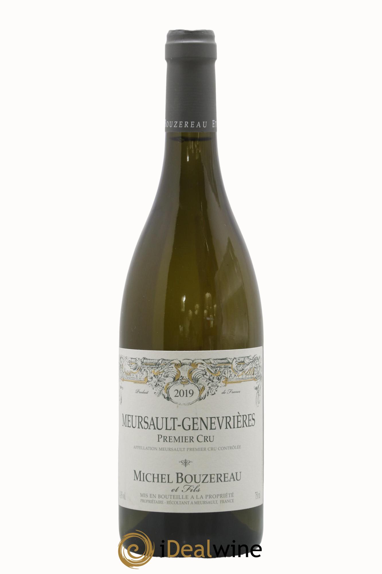 Meursault 1er Cru Les Genevrières Michel Bouzereau et Fils (Domaine) 2019 - Lot of 1 bottle - 0