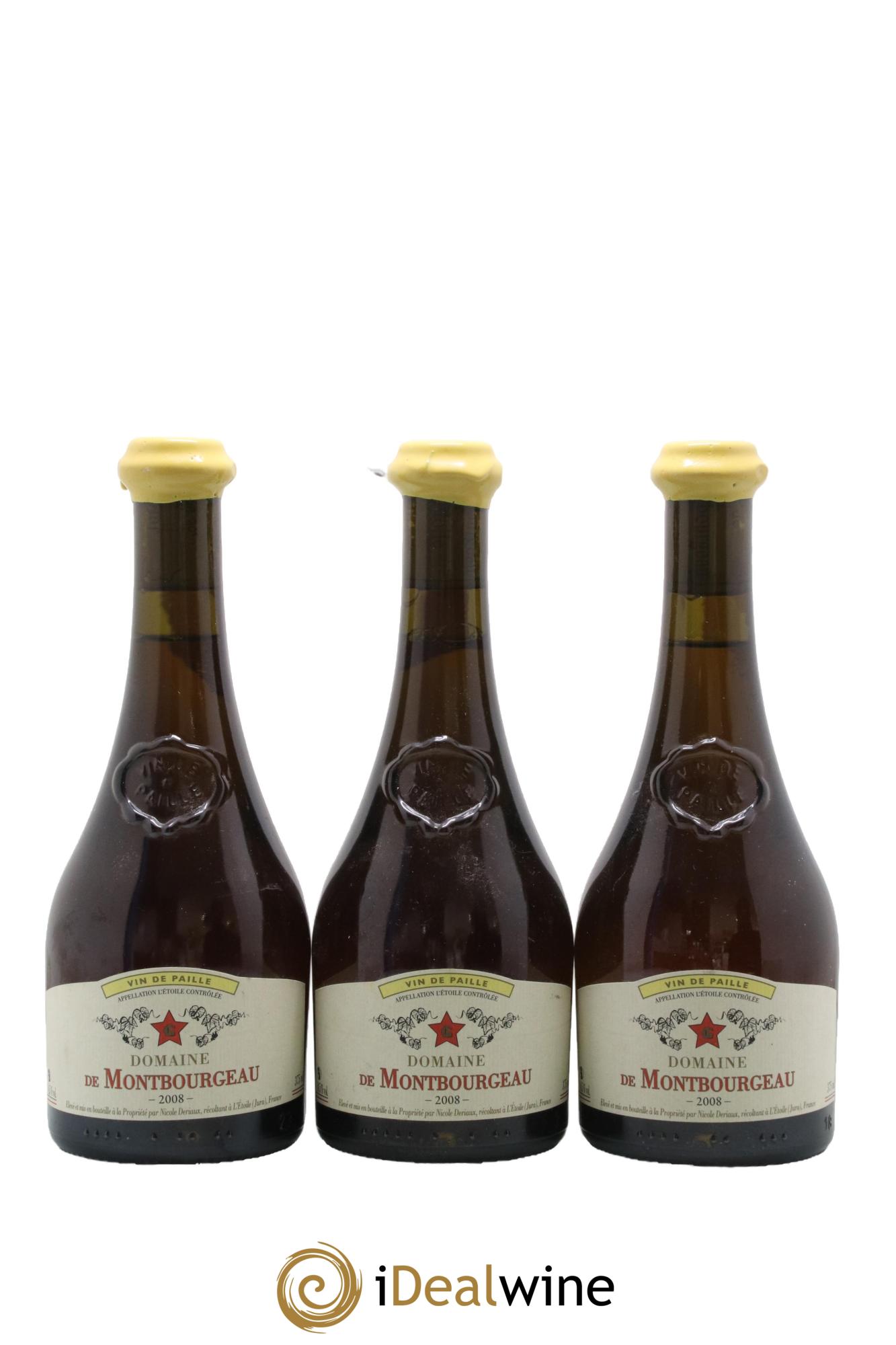 Côtes du Jura Vin de Paille L'Etoile Domaine de Montbourgeau 2008 - Posten von 3 Demi-Flaschen - 0