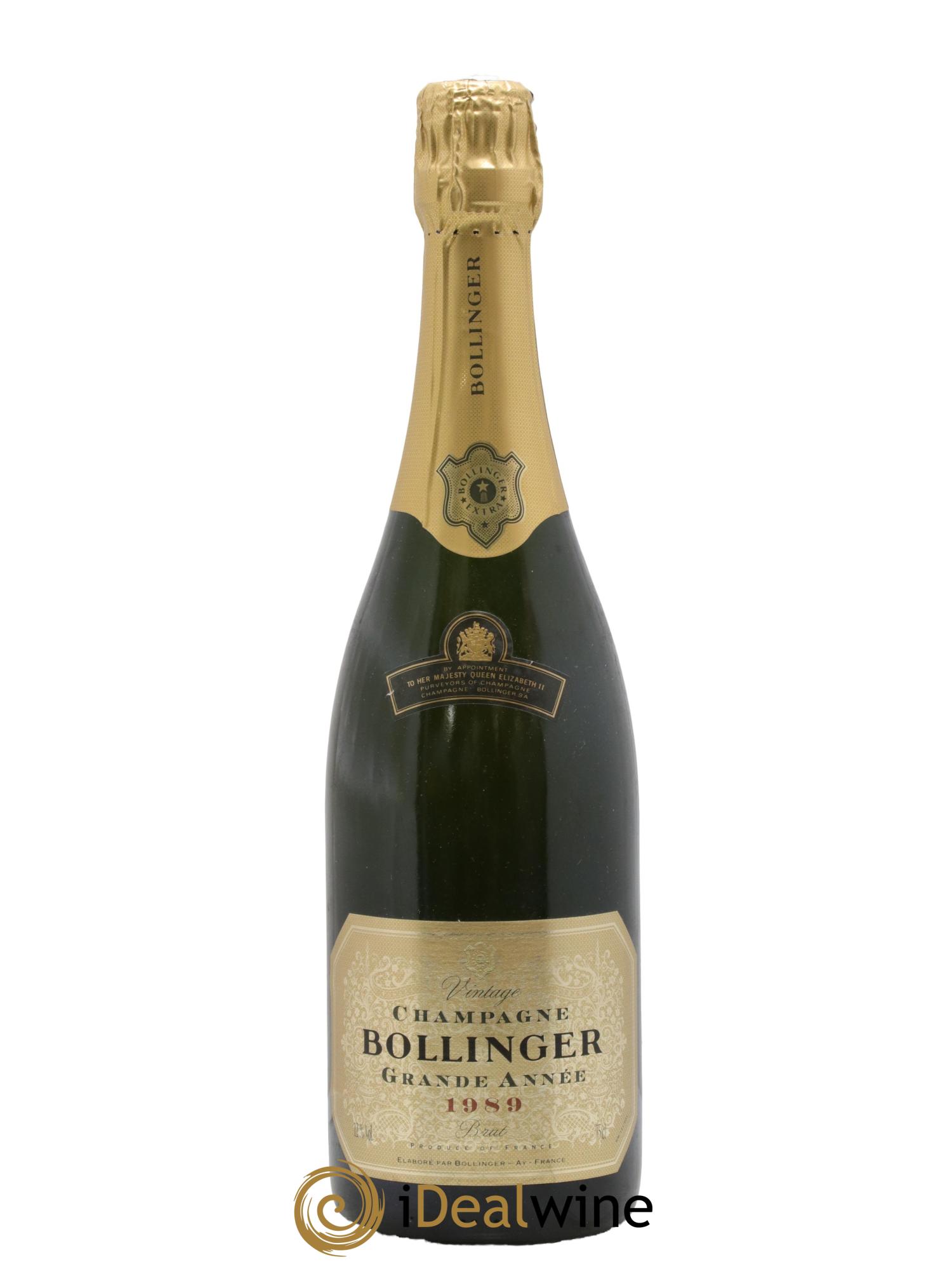 Grande Année Brut Bollinger 1989 - Lotto di 1 bottiglia - 1