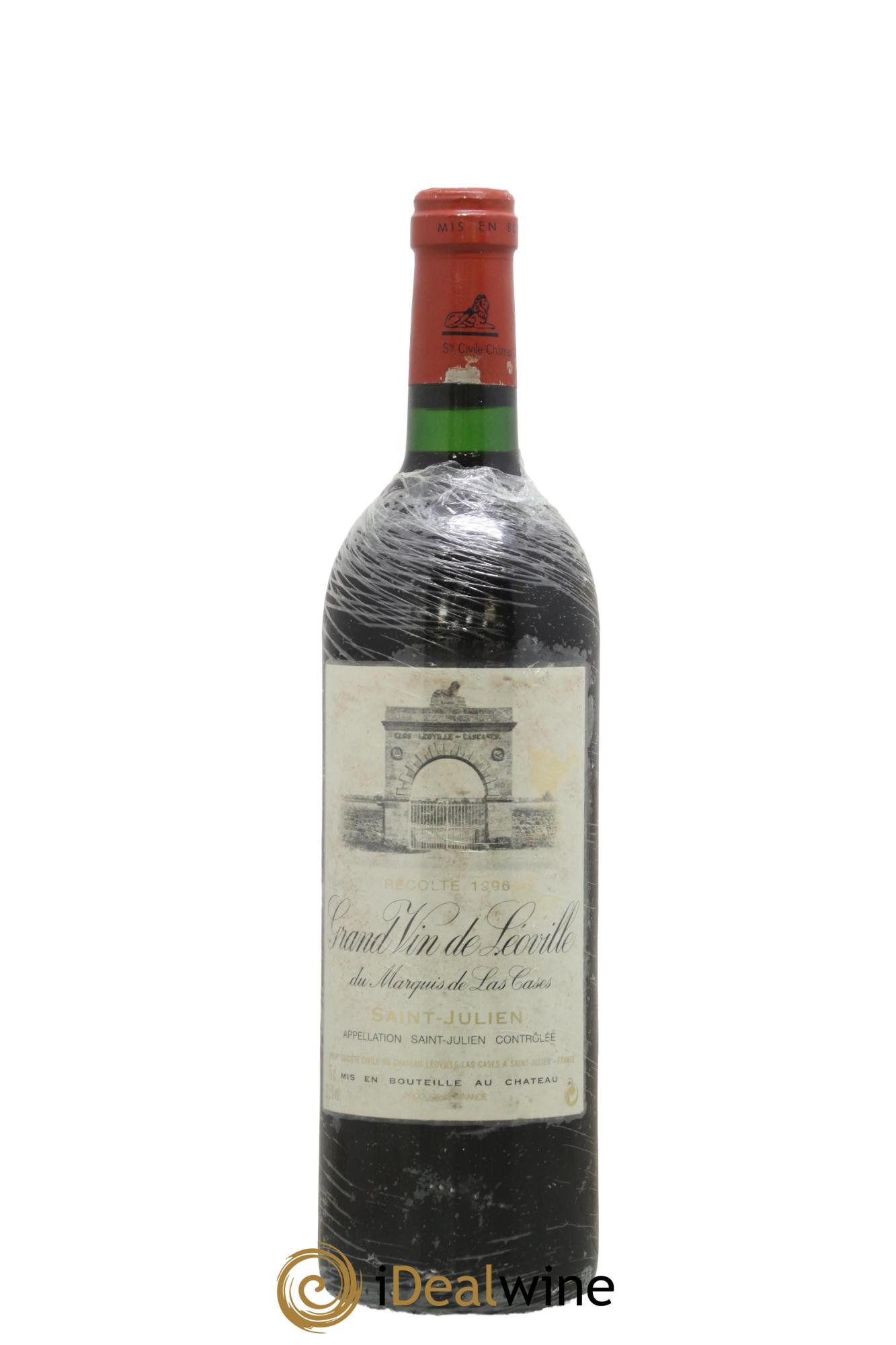 Château Léoville Las Cases 2ème Grand Cru Classé 1996 - Lotto di 1 bottiglia - 0