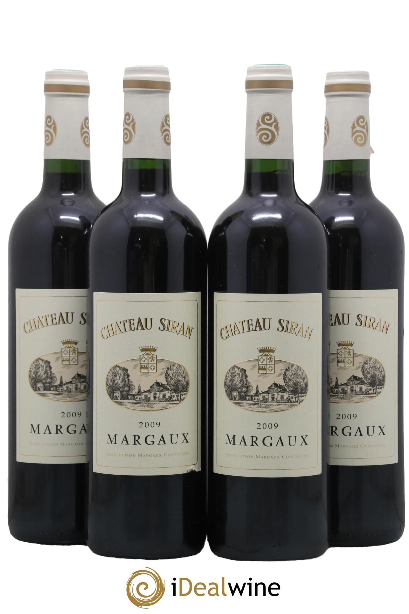 Château Siran 2009 - Lotto di 4 bottiglie - 0