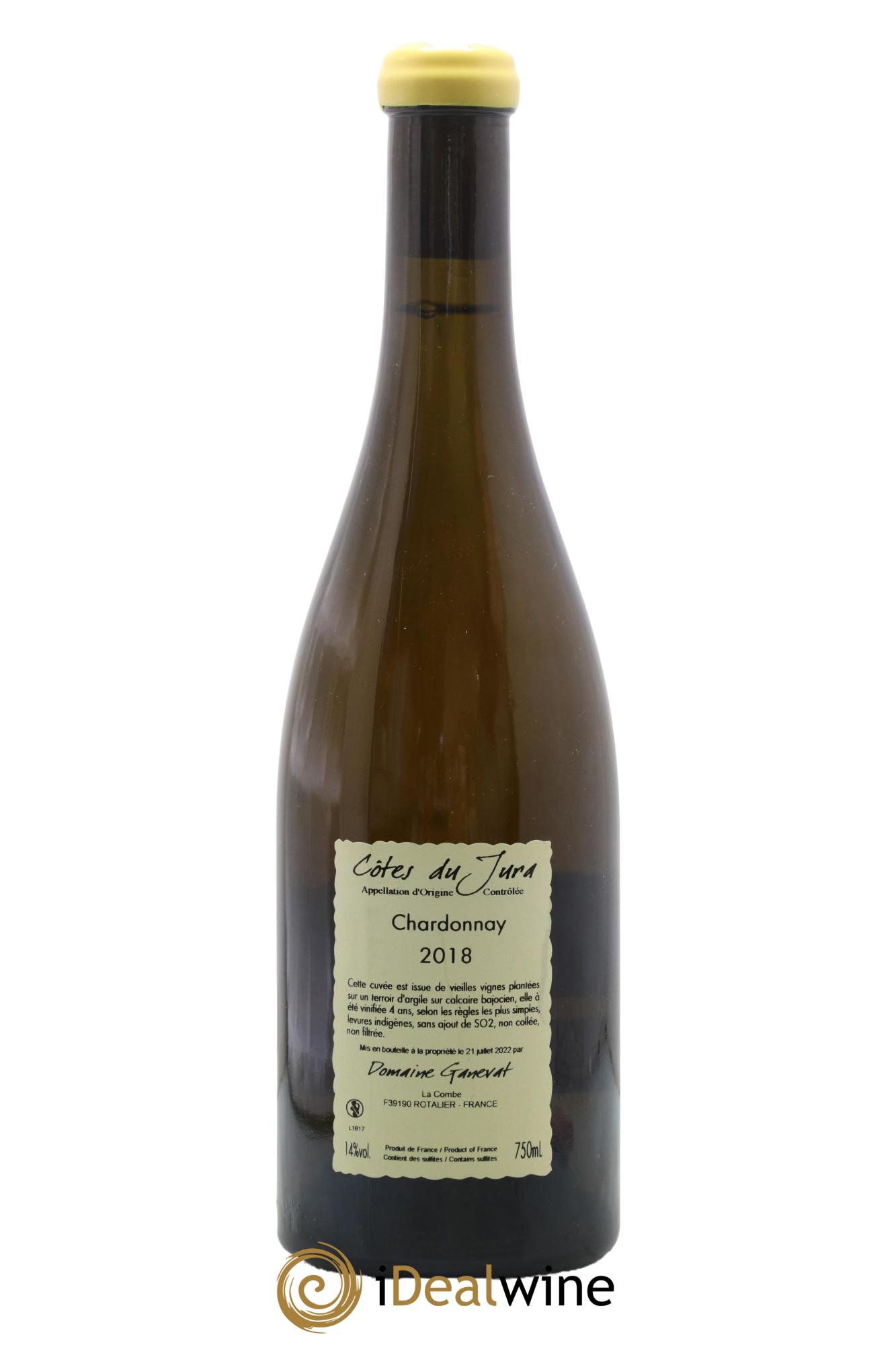 Côtes du Jura Rouchamps Chardonnay Jean-François Ganevat (Domaine) 2018 - Lotto di 1 bottiglia - 1