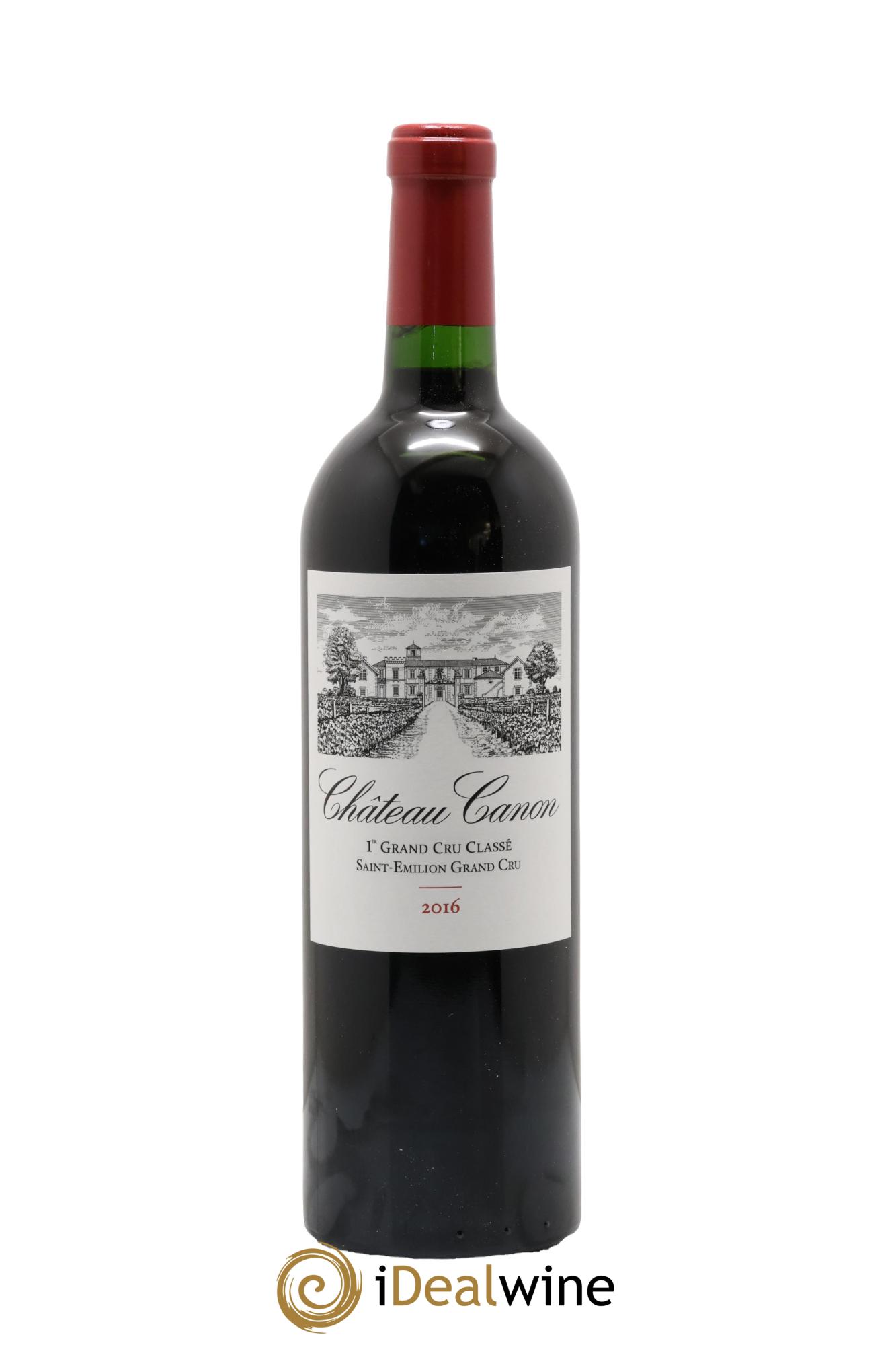 Château Canon 1er Grand Cru Classé B 2016 - Posten von 1 Flasche - 0