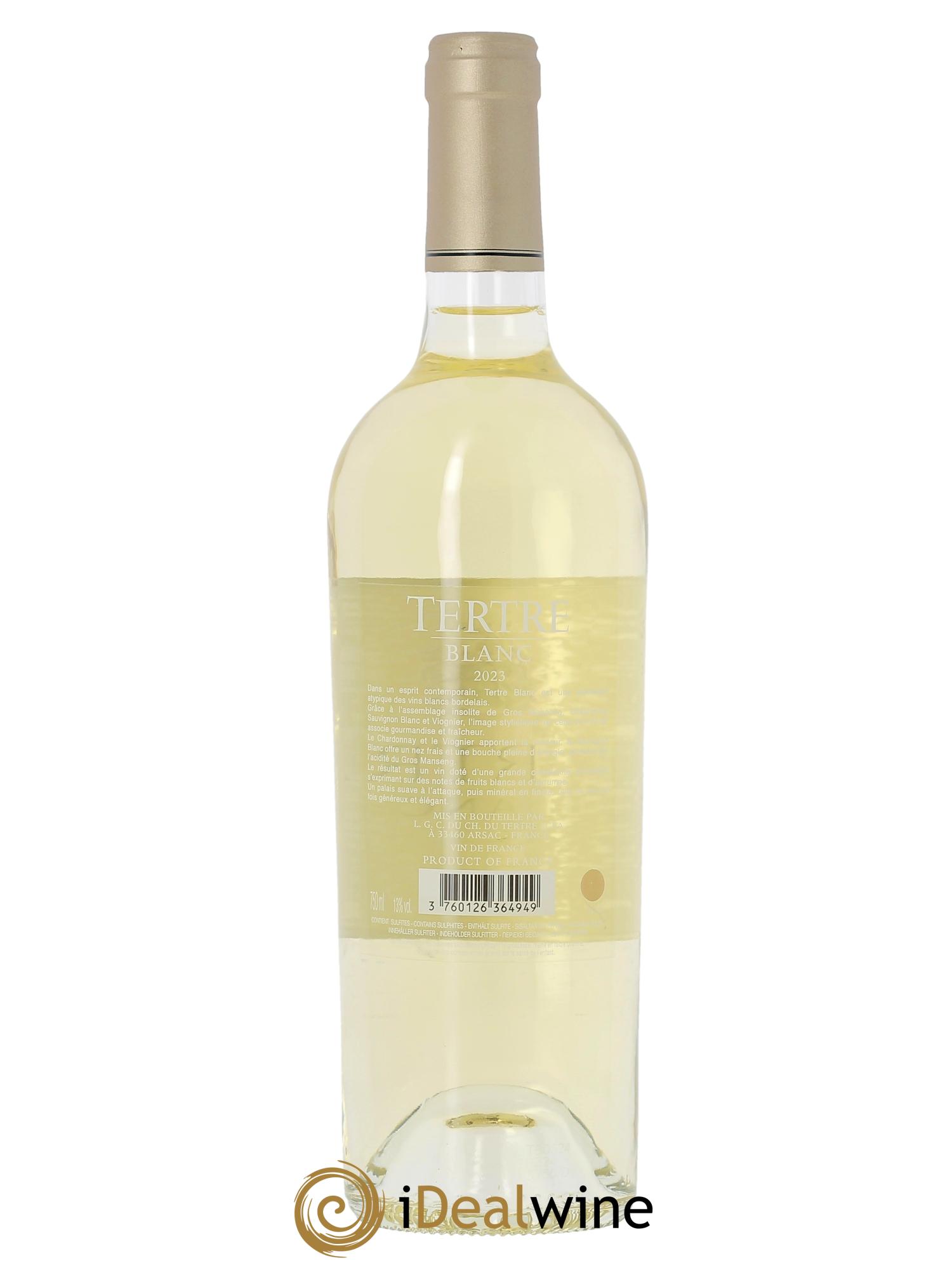 Château du Tertre 5ème Grand Cru Classé (CBO à partir de 6 bts) 2023 - Lot de 1 bouteille - 1
