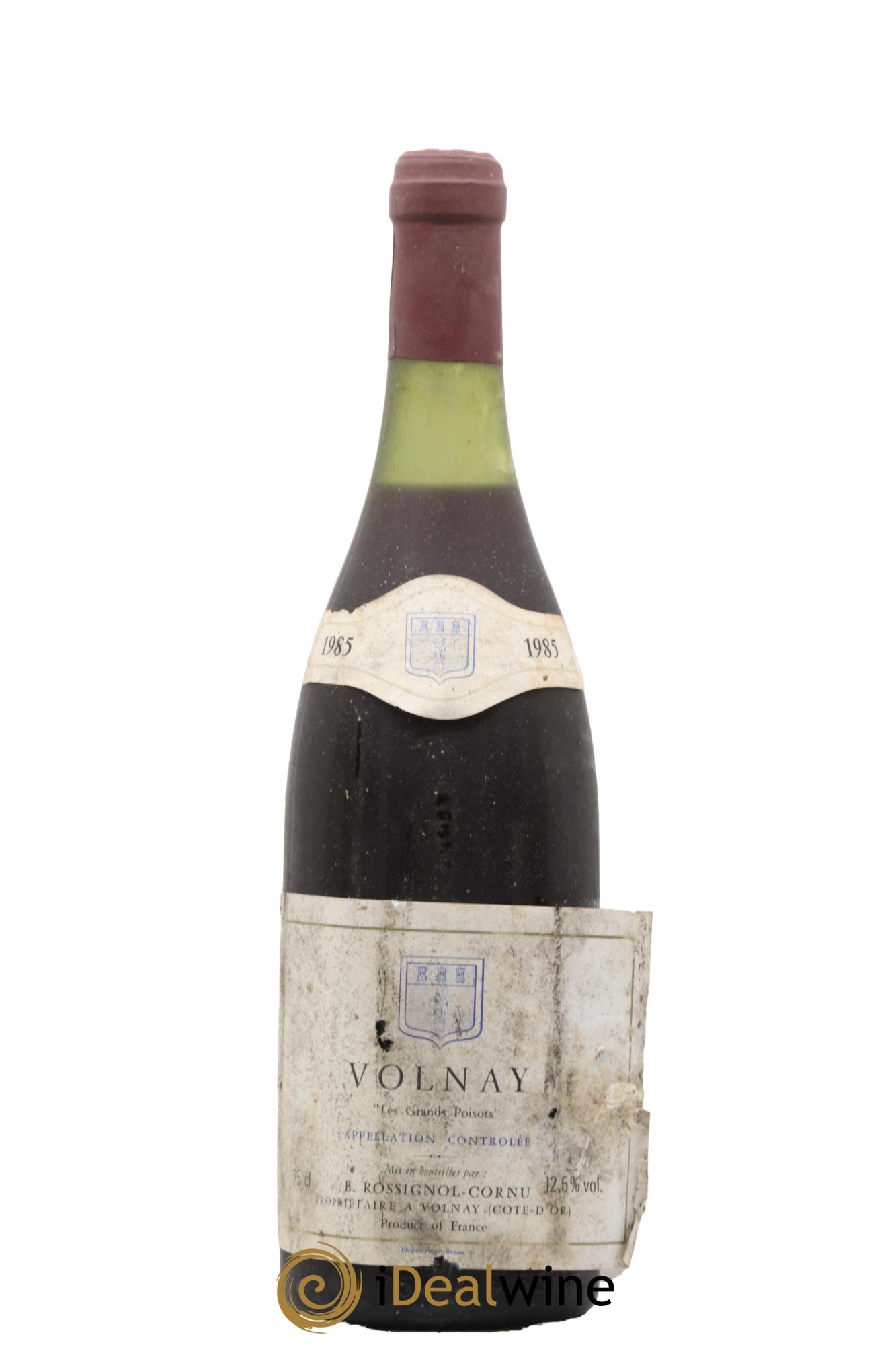 Volnay Les Grands Poisots Rossignol Cornu 1985 - Lot de 1 bouteille - 0