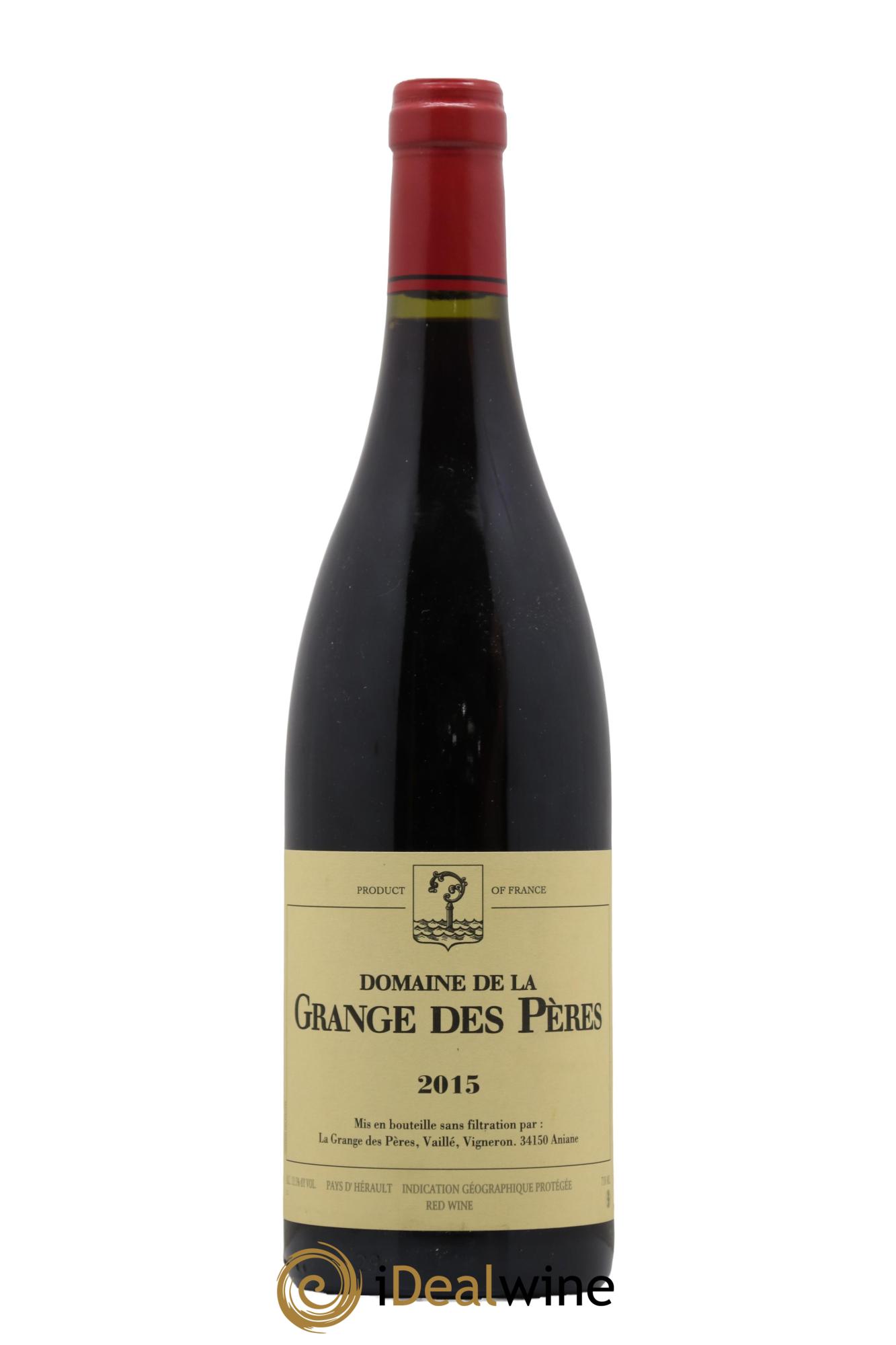 Pays d'Hérault Grange des Pères Laurent Vaillé 2015 - Lot de 1 bouteille - 0