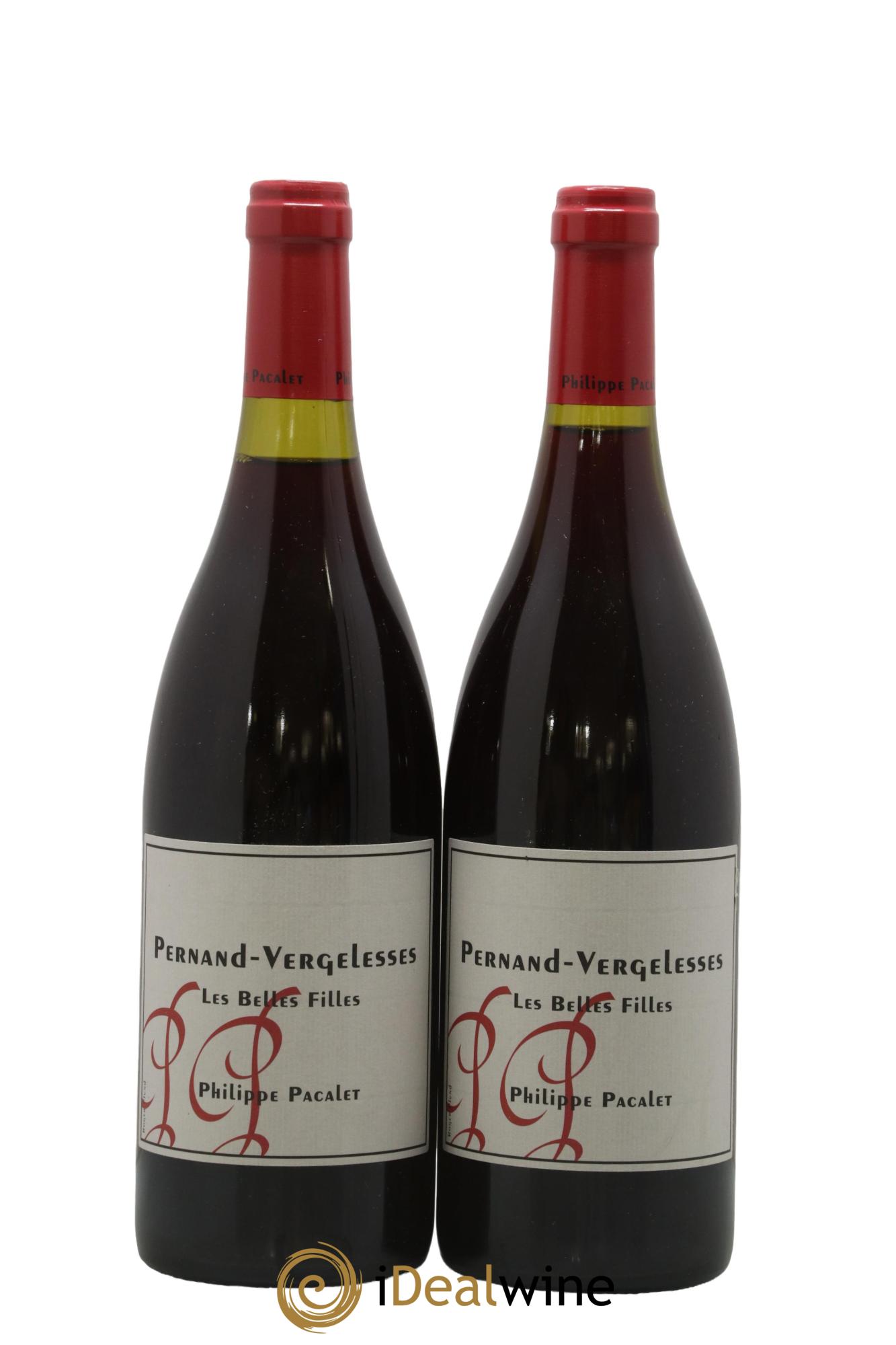 Pernand-Vergelesses Les Belles Filles Philippe Pacalet 2011 - Lot de 2 bouteilles - 0