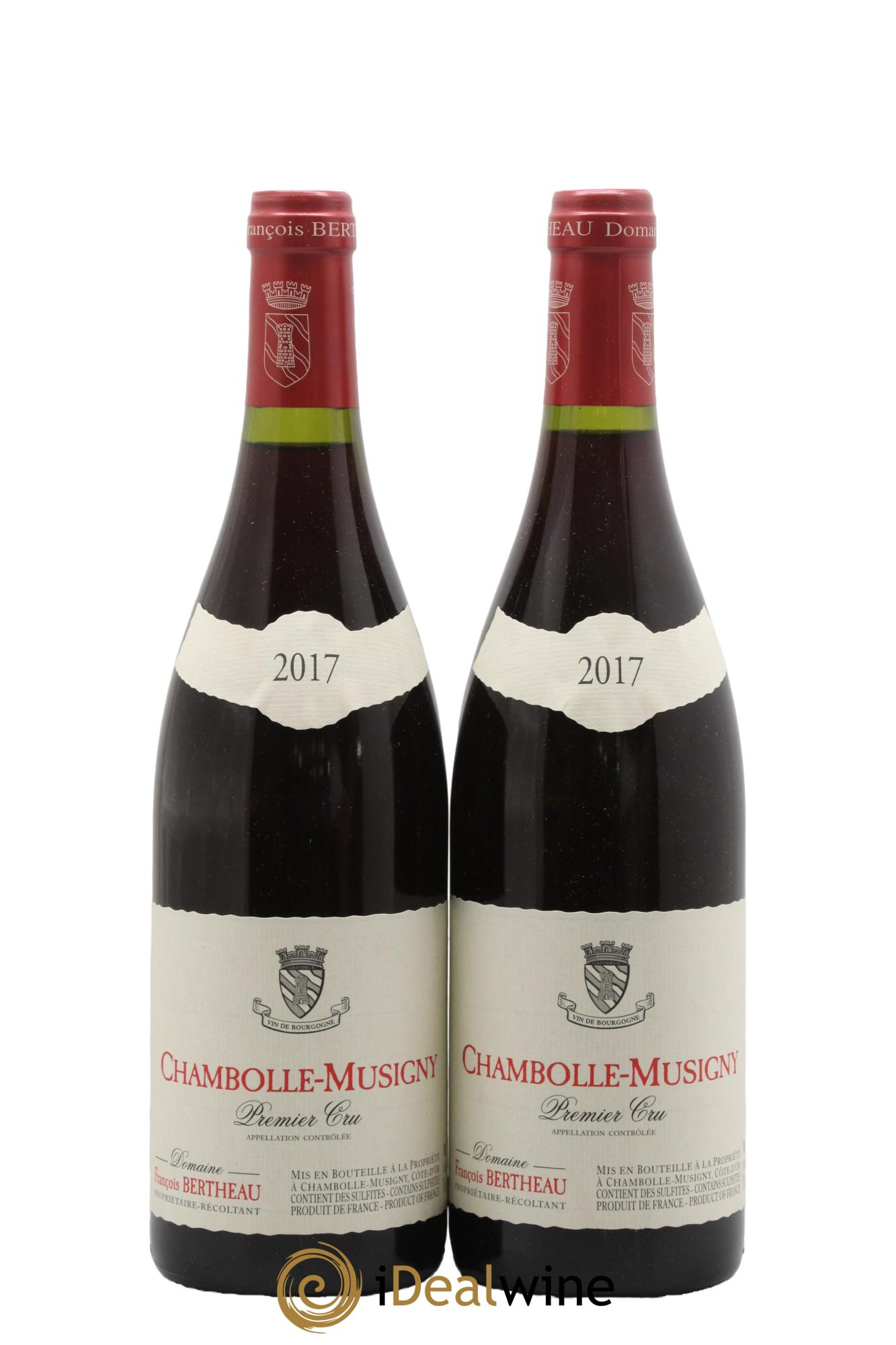 Chambolle-Musigny 1er Cru François Bertheau 2017 - Lot de 2 bouteilles - 0