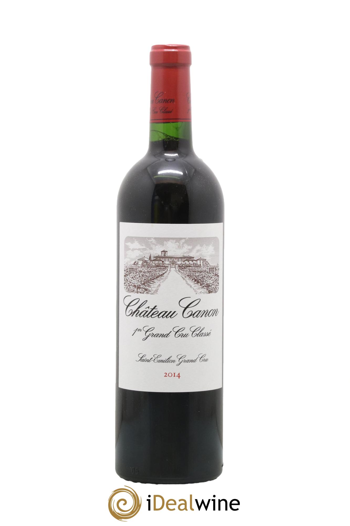 Château Canon 1er Grand Cru Classé B 2014 - Lot de 1 bouteille - 0