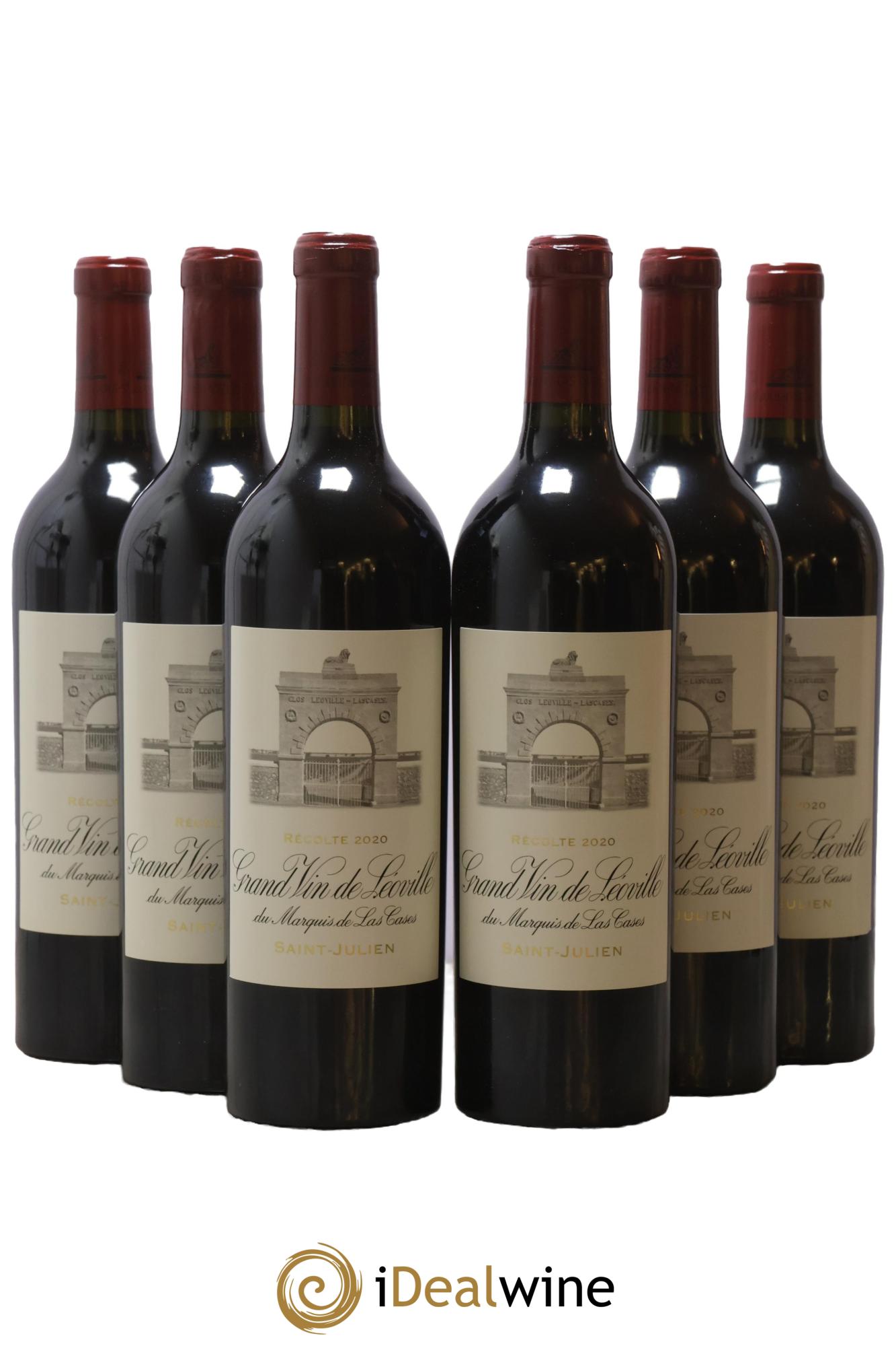 Château Léoville Las Cases 2ème Grand Cru Classé 2020 - Lot de 6 bouteilles - 0