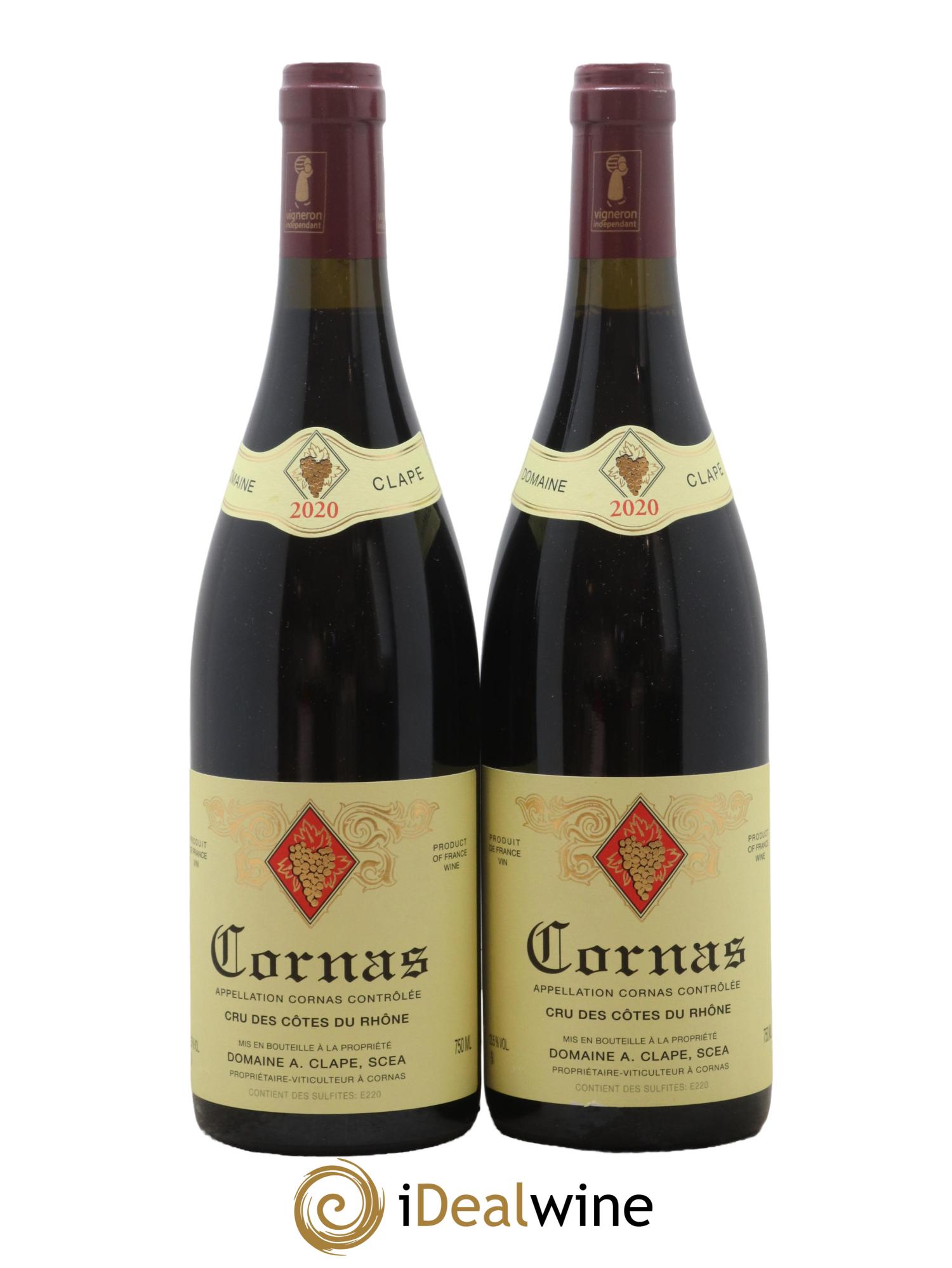 Cornas Auguste Clape 2020 - Posten von 2 Flaschen - 0