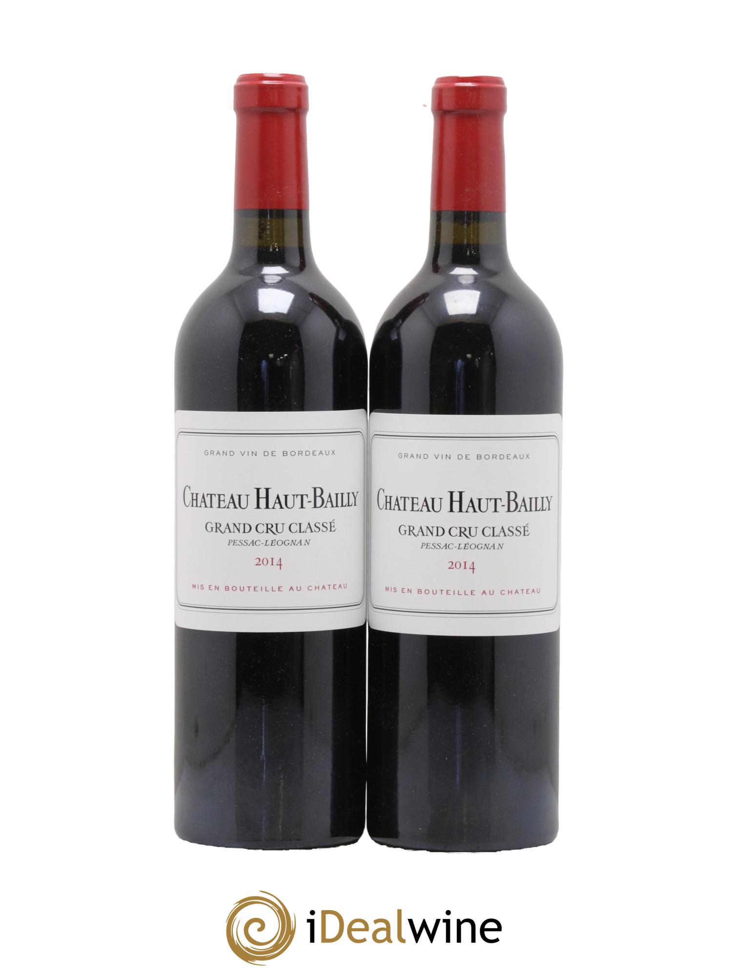 Château Haut-Bailly Cru Classé de Graves 2014 - Lot de 2 bouteilles - 0