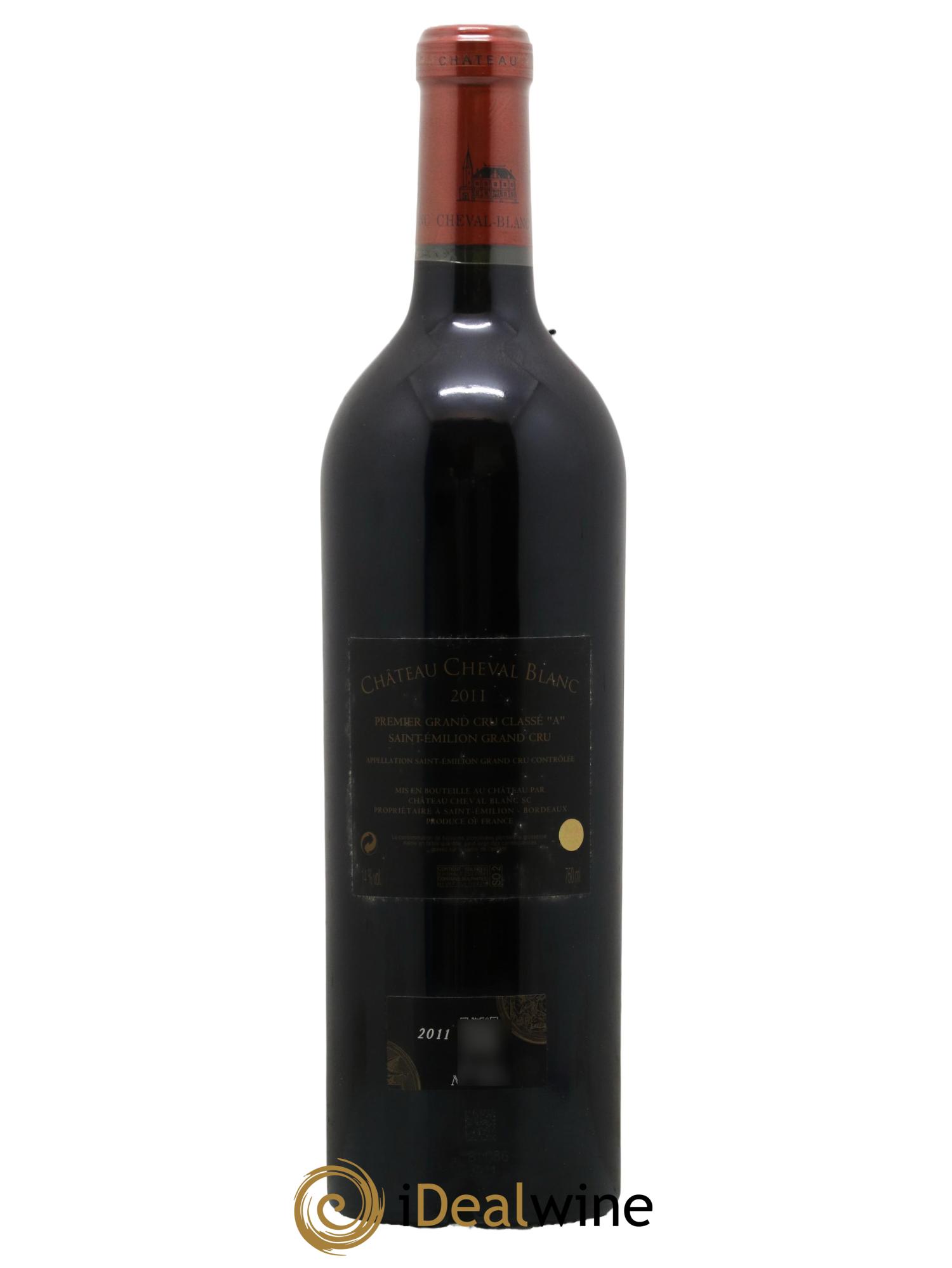 Château Cheval Blanc 1er Grand Cru Classé A 2011 - Lot de 1 bouteille - 2