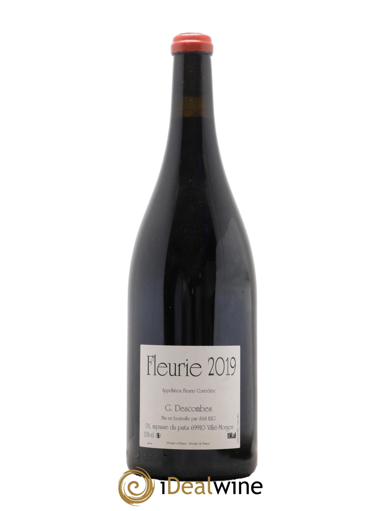 Fleurie Vieilles vignes Georges Descombes (Domaine) 2019 - Lot de 1 magnum - 0
