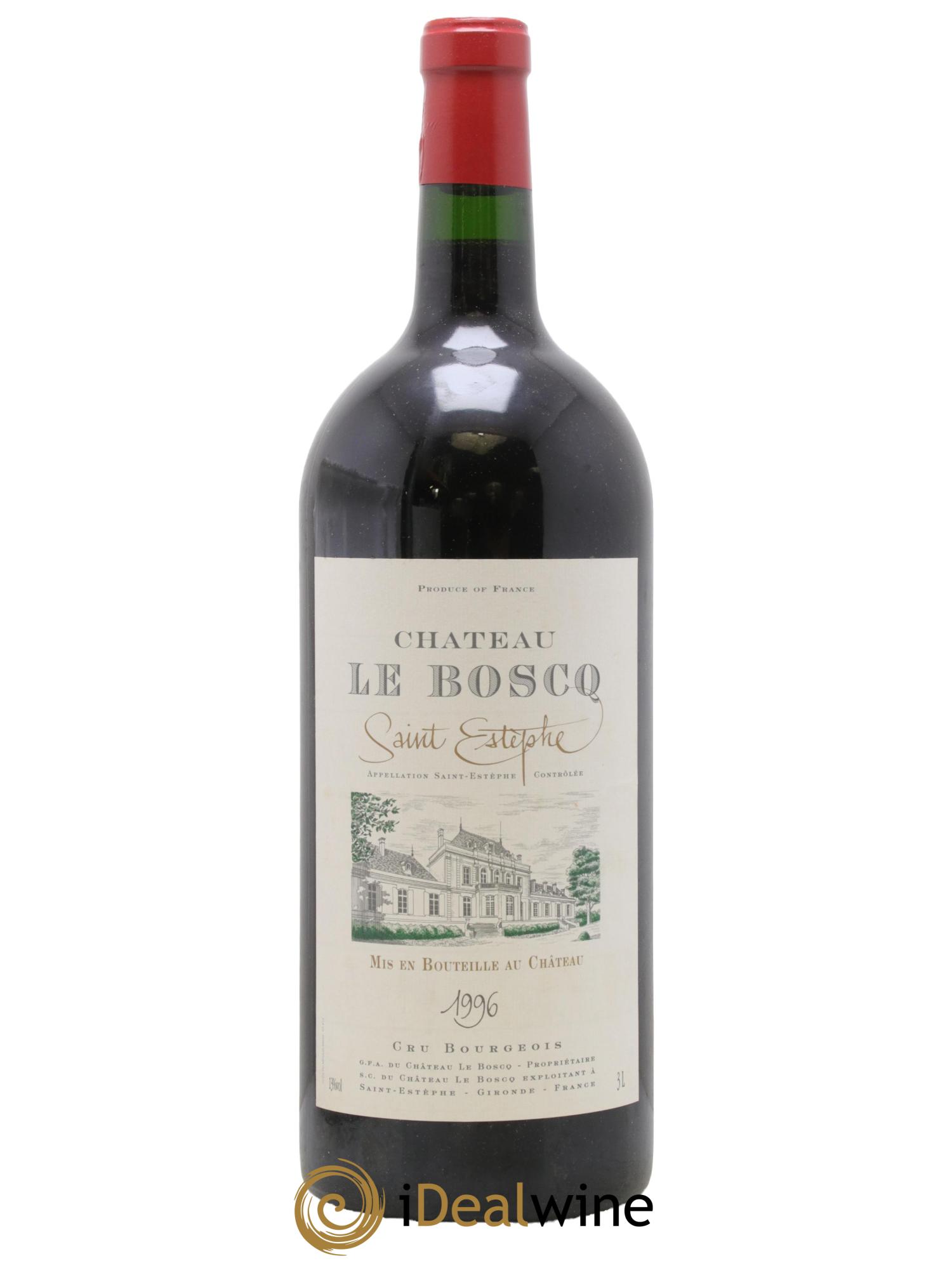 Château le Boscq Cru Bourgeois 1996 - Posten von 1 Doppel-Magnum - 0