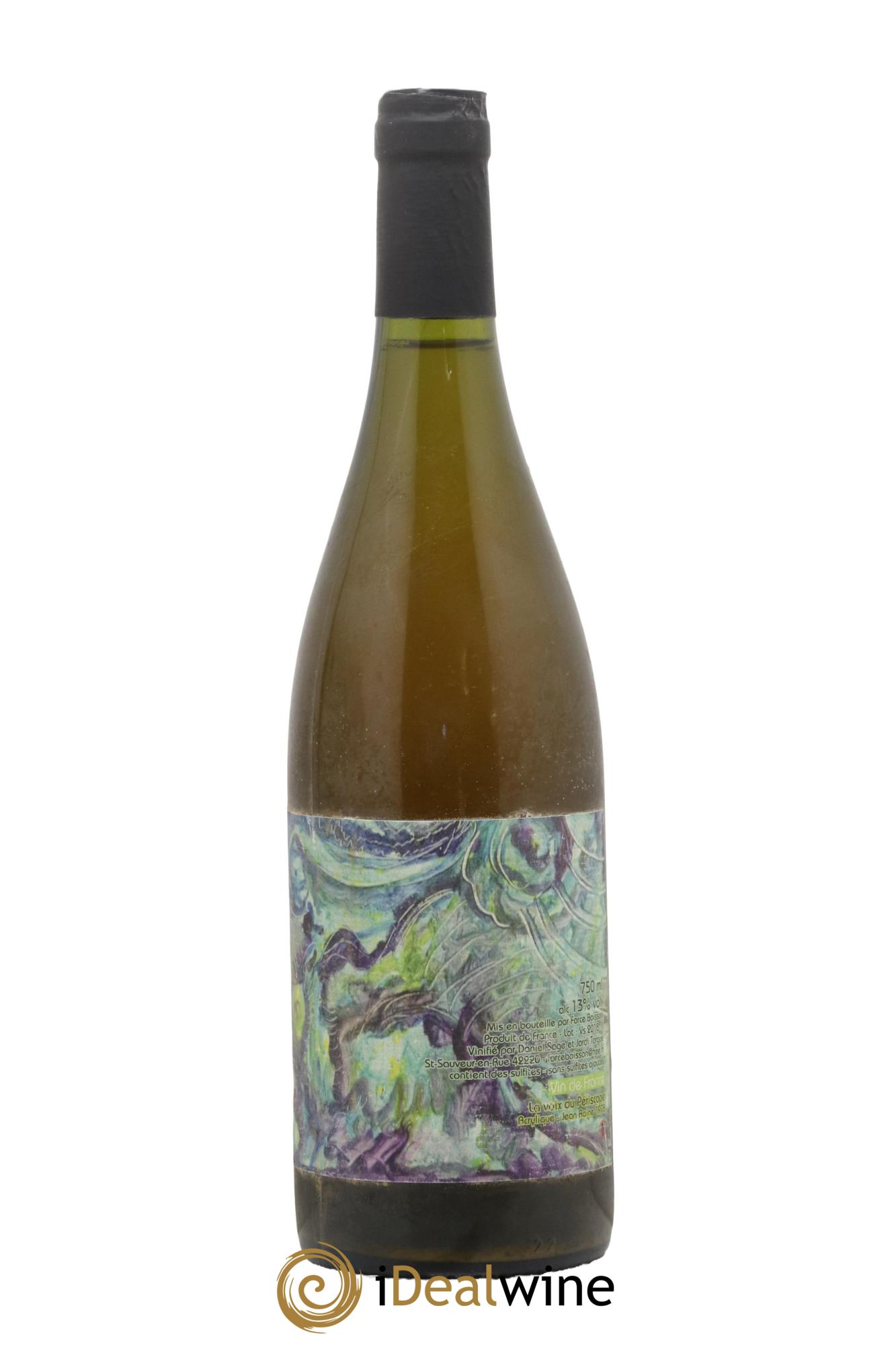 Vin de France La voix du periscope Daniel Sage 2017 - Lot de 1 bouteille - 0