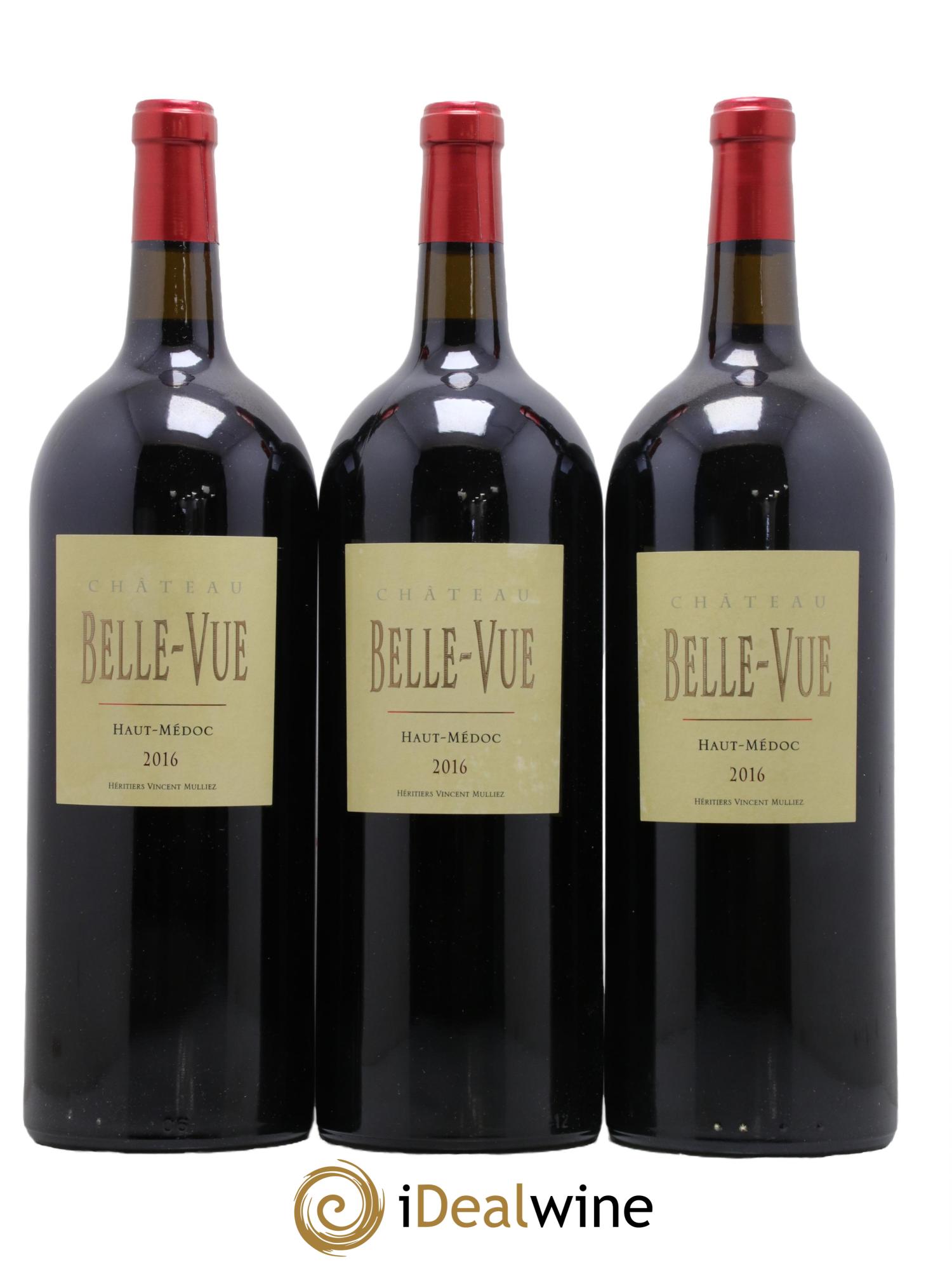 Château Belle-Vue 2016 - Lot de 3 magnums - 0