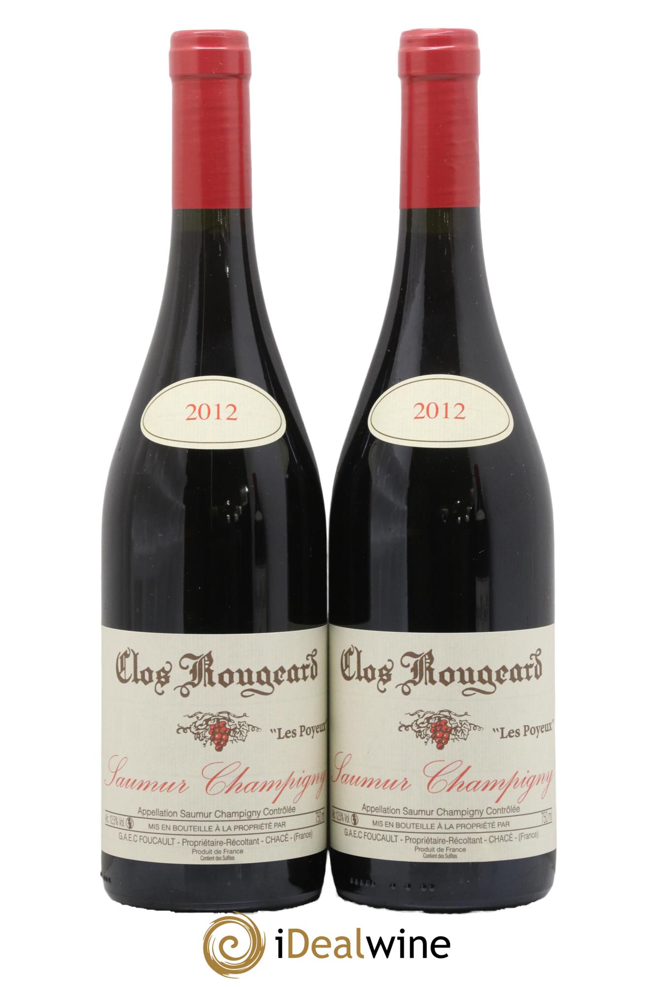Saumur-Champigny Les Poyeux Clos Rougeard 2012 - Lotto di 2 bottiglie - 0