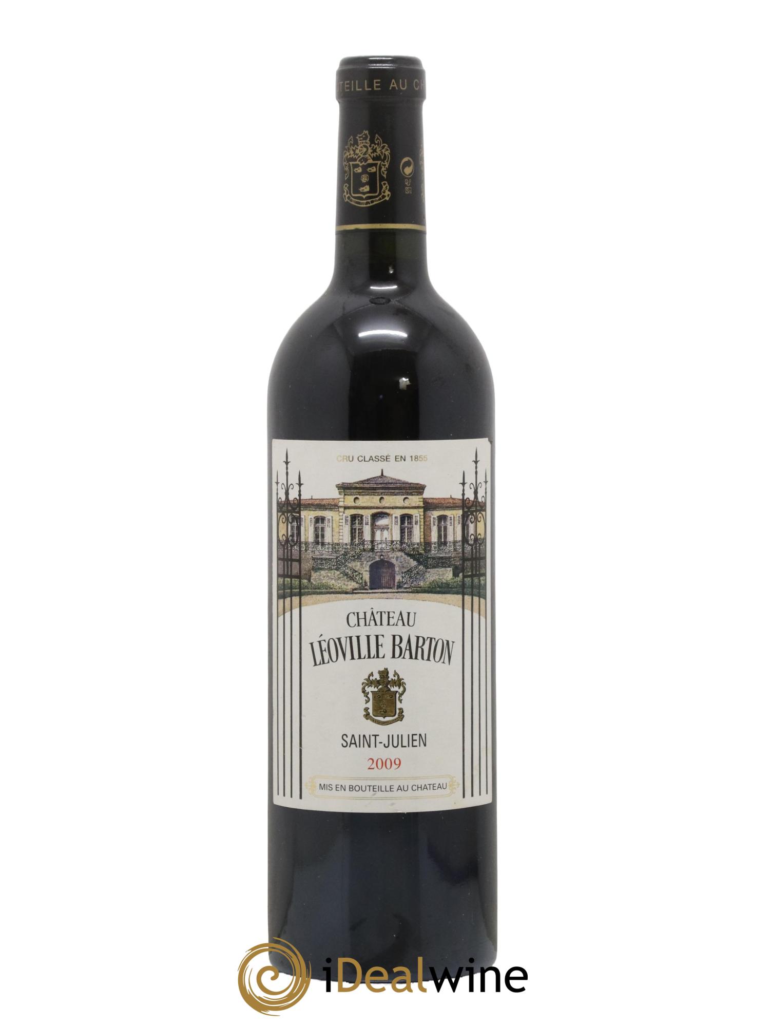 Château Léoville Barton 2ème Grand Cru Classé 2009 - Lot de 1 bouteille - 0