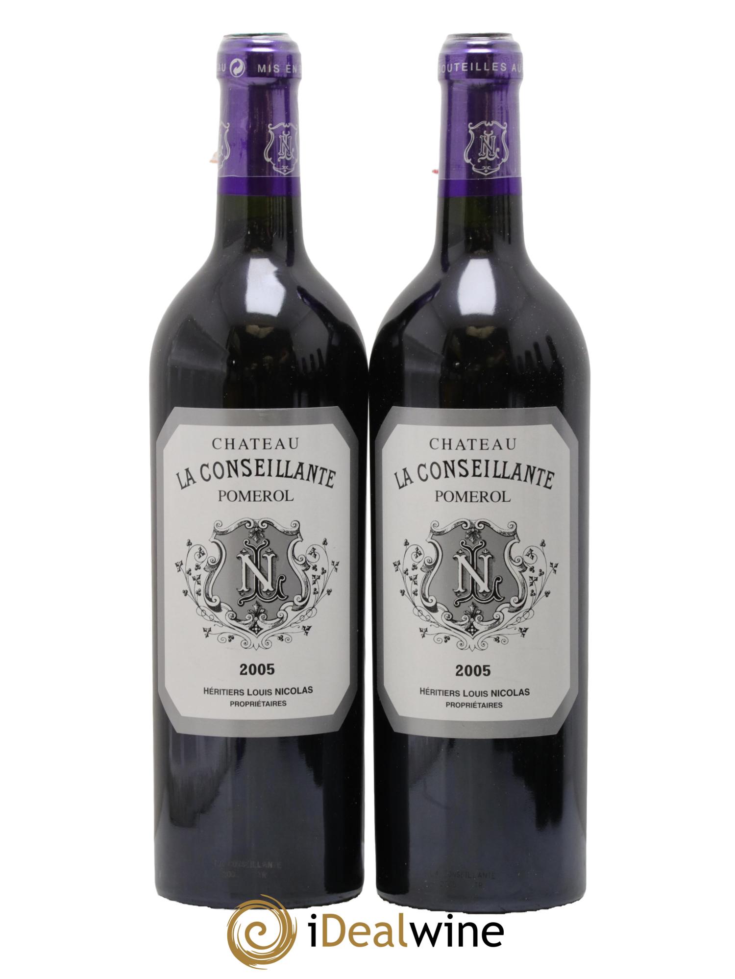 Château la Conseillante 2005 - Lot de 2 bouteilles - 0