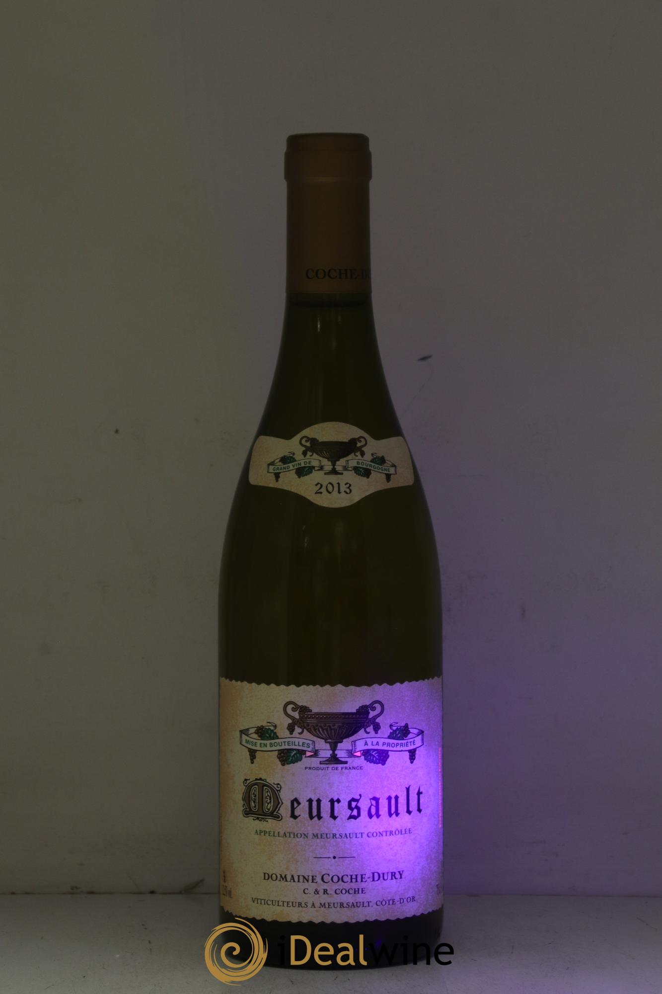 Meursault Coche Dury (Domaine) 2013 - Lot de 1 bouteille - 1