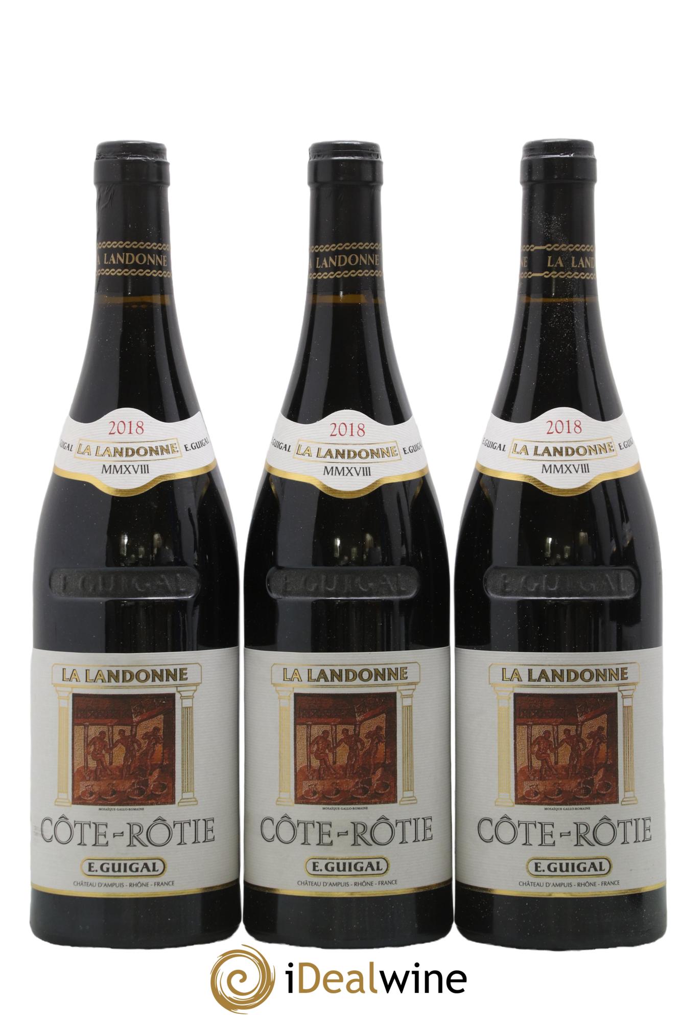 Côte-Rôtie La Landonne Guigal 2018 - Lot de 6 bouteilles - 1