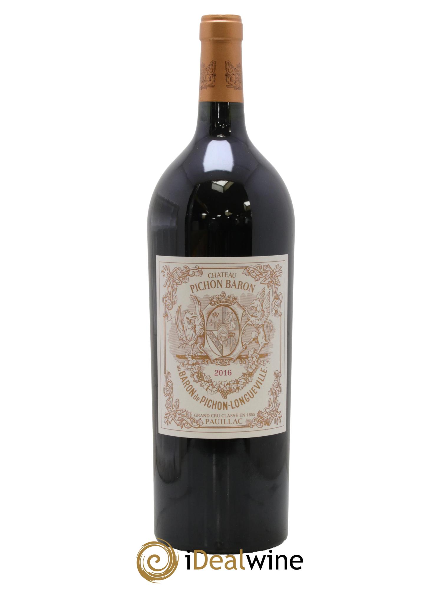 Pichon Longueville Baron 2ème Grand Cru Classé 2016 - Lot de 1 magnum - 1