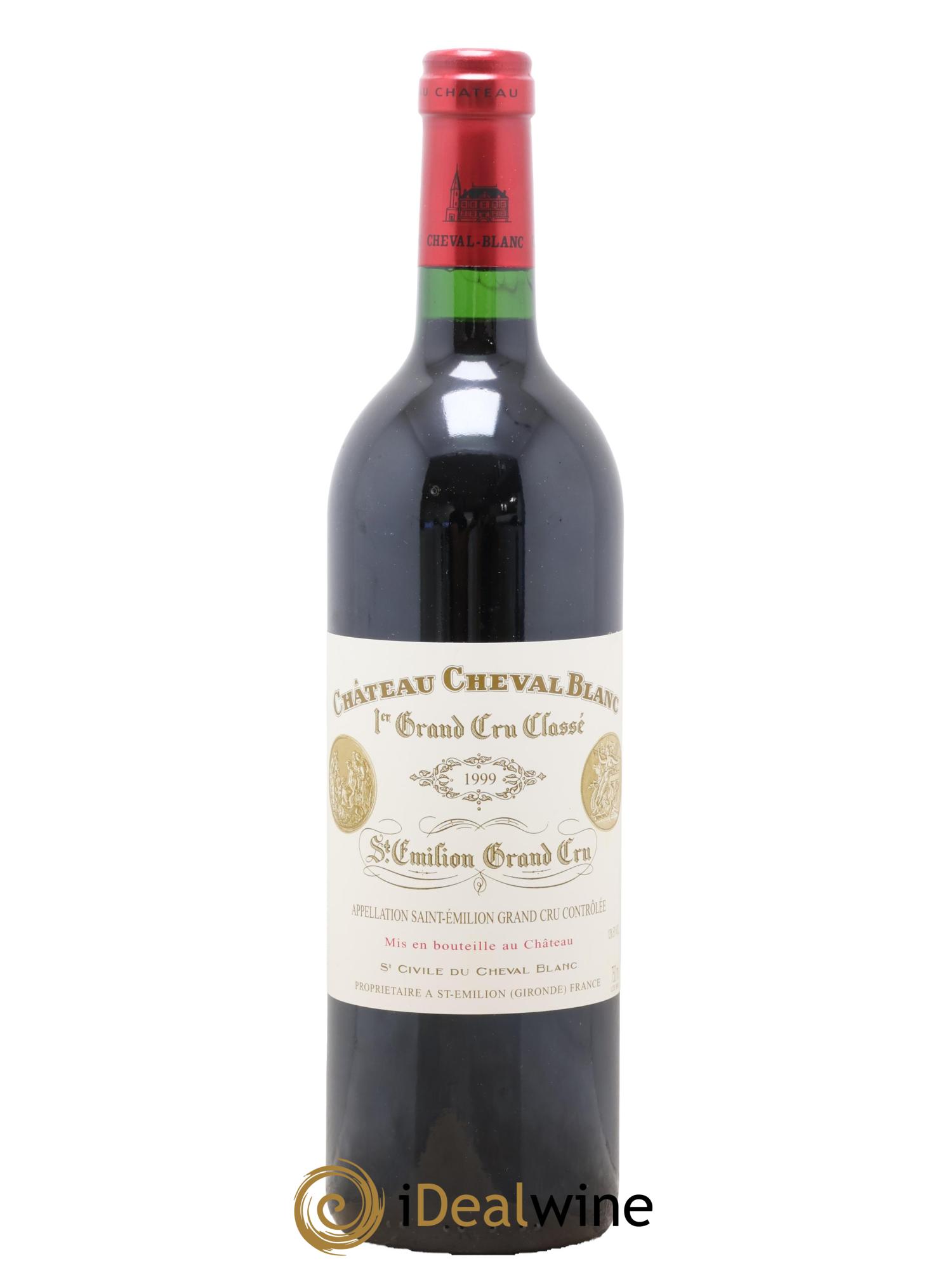 Château Cheval Blanc 1er Grand Cru Classé A 1999 - Lot de 1 bouteille - 0