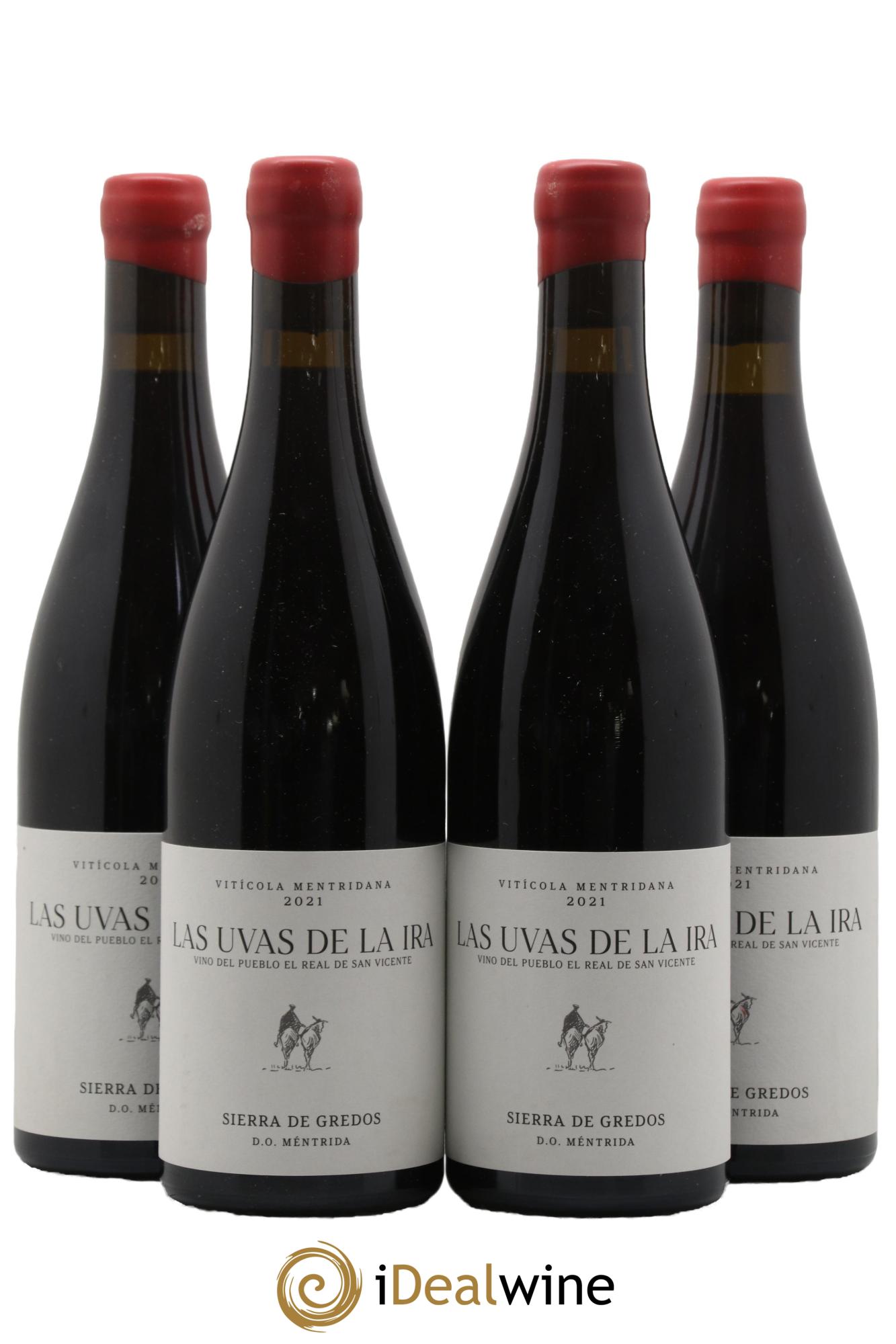 Méntrida DO Viticola Mentridana (anciennement Daniel Jimenez-Landi) Las Uvas de la Ira 2021 - Lotto di 4 bottiglie - 0