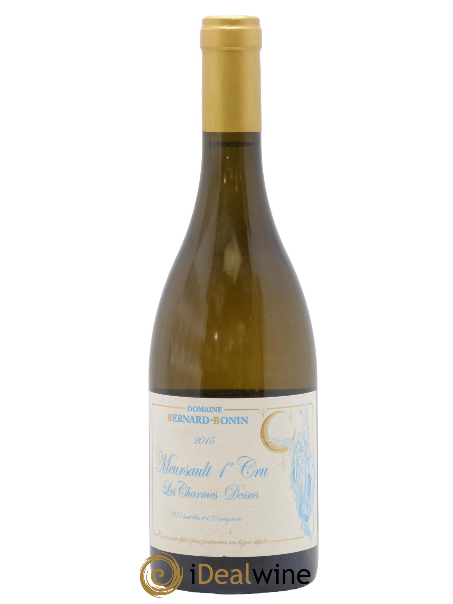 Meursault 1er Cru Les Charmes Dessus Bernard Bonin 2015 - Lot de 1 bouteille - 0