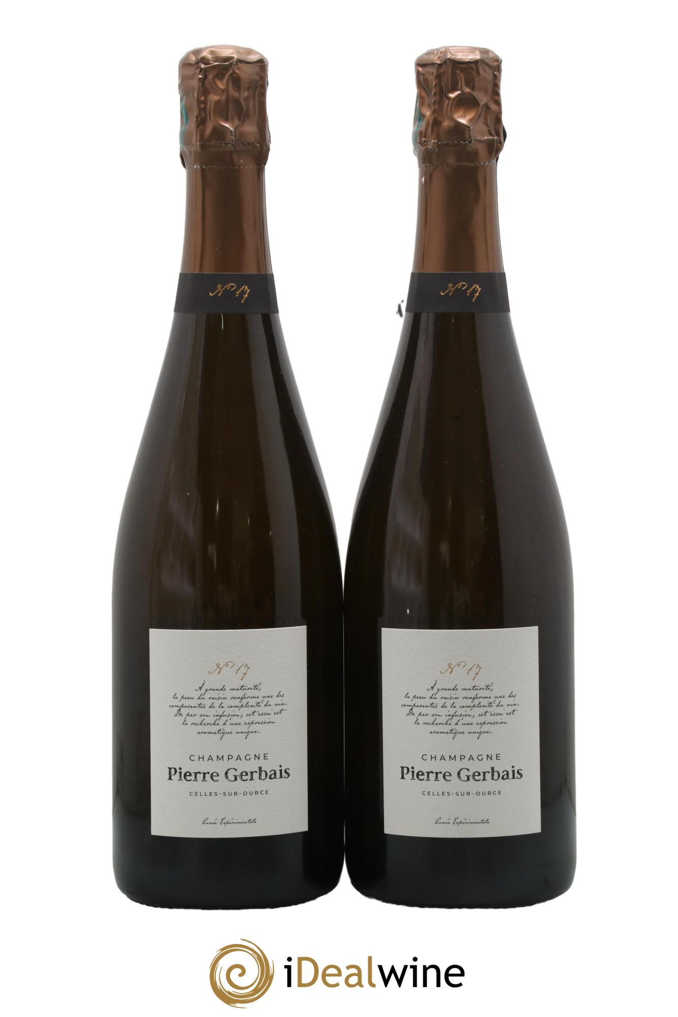 Champagne Extra-Brut Cuvée Expérimentale Numéro 17 Pierre Gerbais - Lot de 2 bouteilles - 0