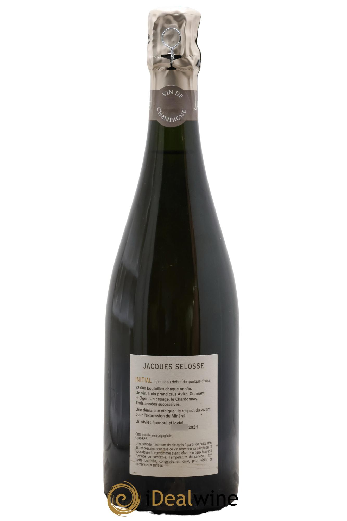 Initial Brut Jacques Selosse - Lot of 1 bottle - 1