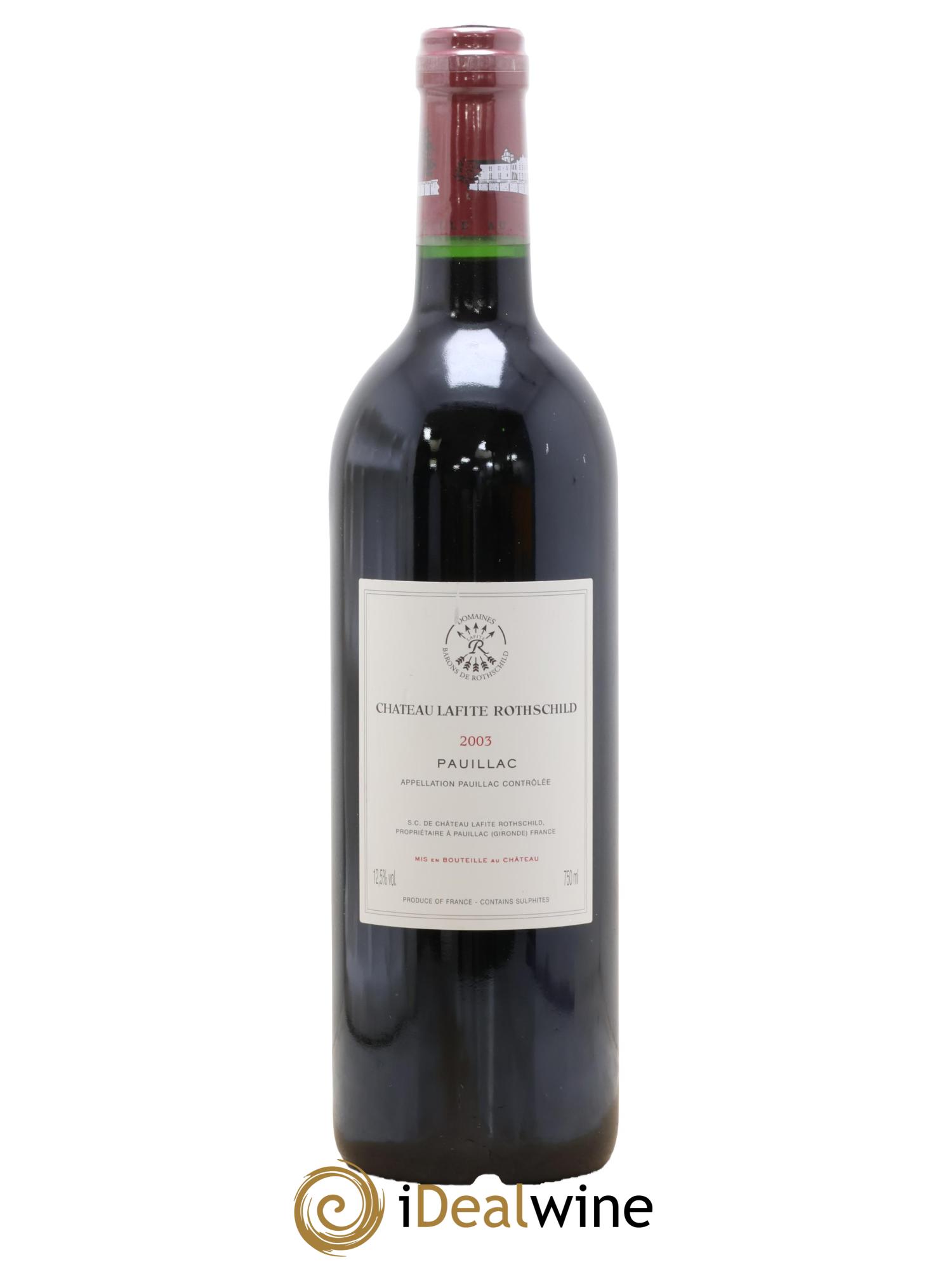 Château Lafite Rothschild 1er Grand Cru Classé 2003 - Lot of 1 bottle - 1