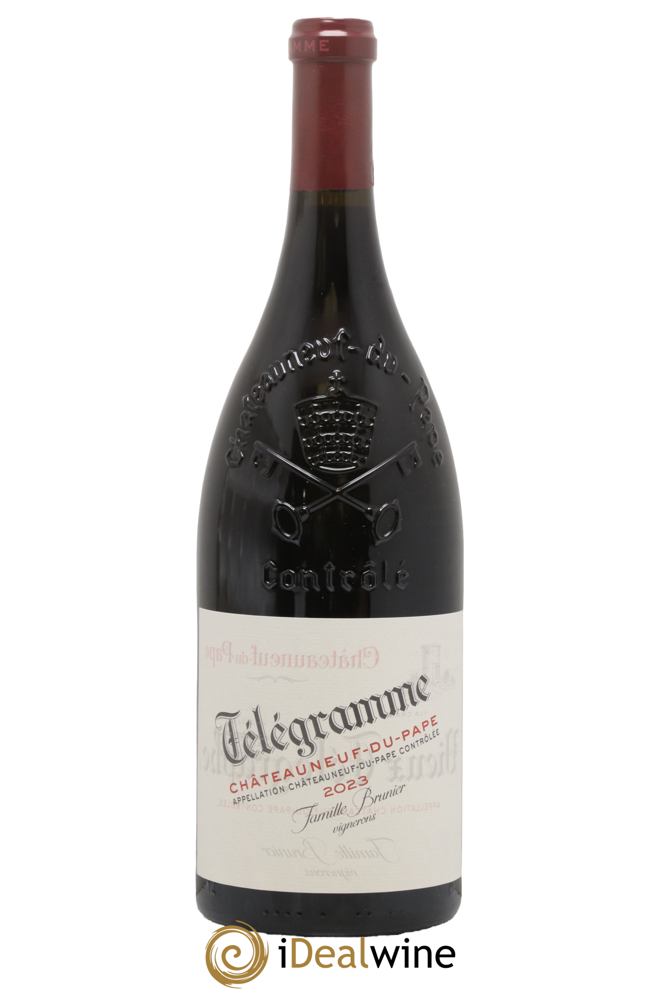 Châteauneuf-du-Pape Télégramme Vignobles Brunier 2023 - Lot de 1 magnum - 0