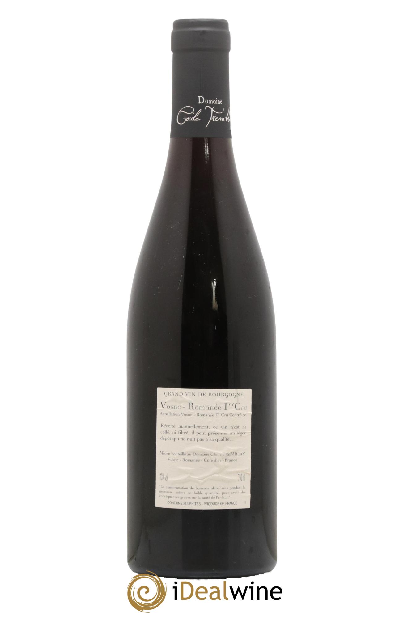 Vosne-Romanée 1er Cru Les Rouges Du Dessus Cécile Tremblay 2008 - Lotto di 1 bottiglia - 1
