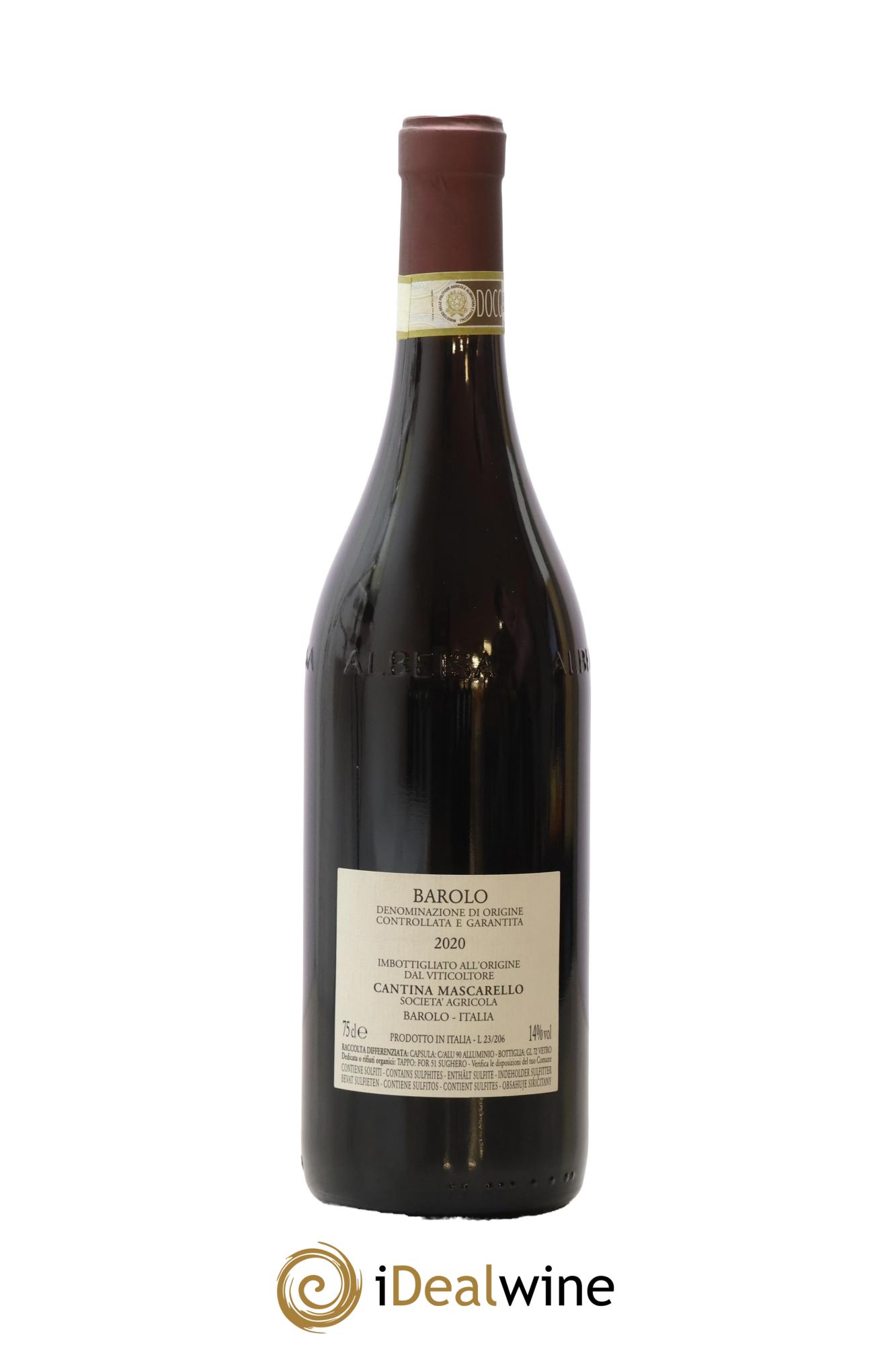 Barolo DOCG Bartolo Mascarello 2020 - Lot of 1 bottle - 1
